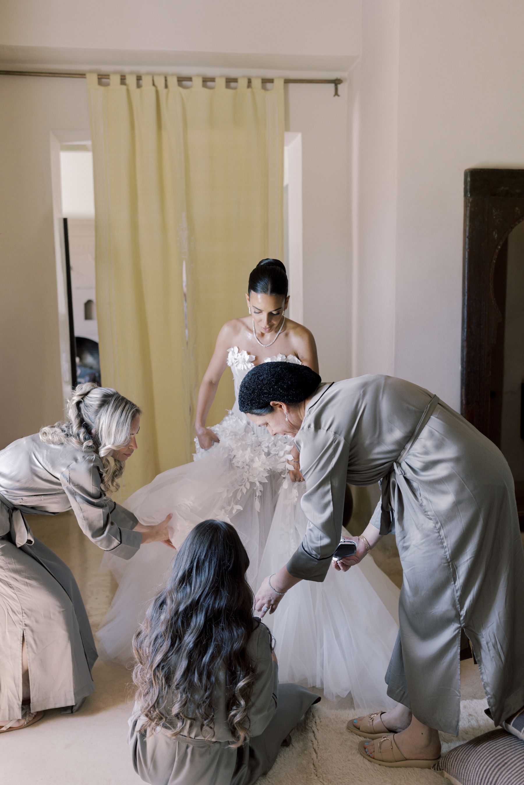 Miryam &amp; Ben's Enchanting Marrakesh Wedding at Ksar Char-Bagh photo
