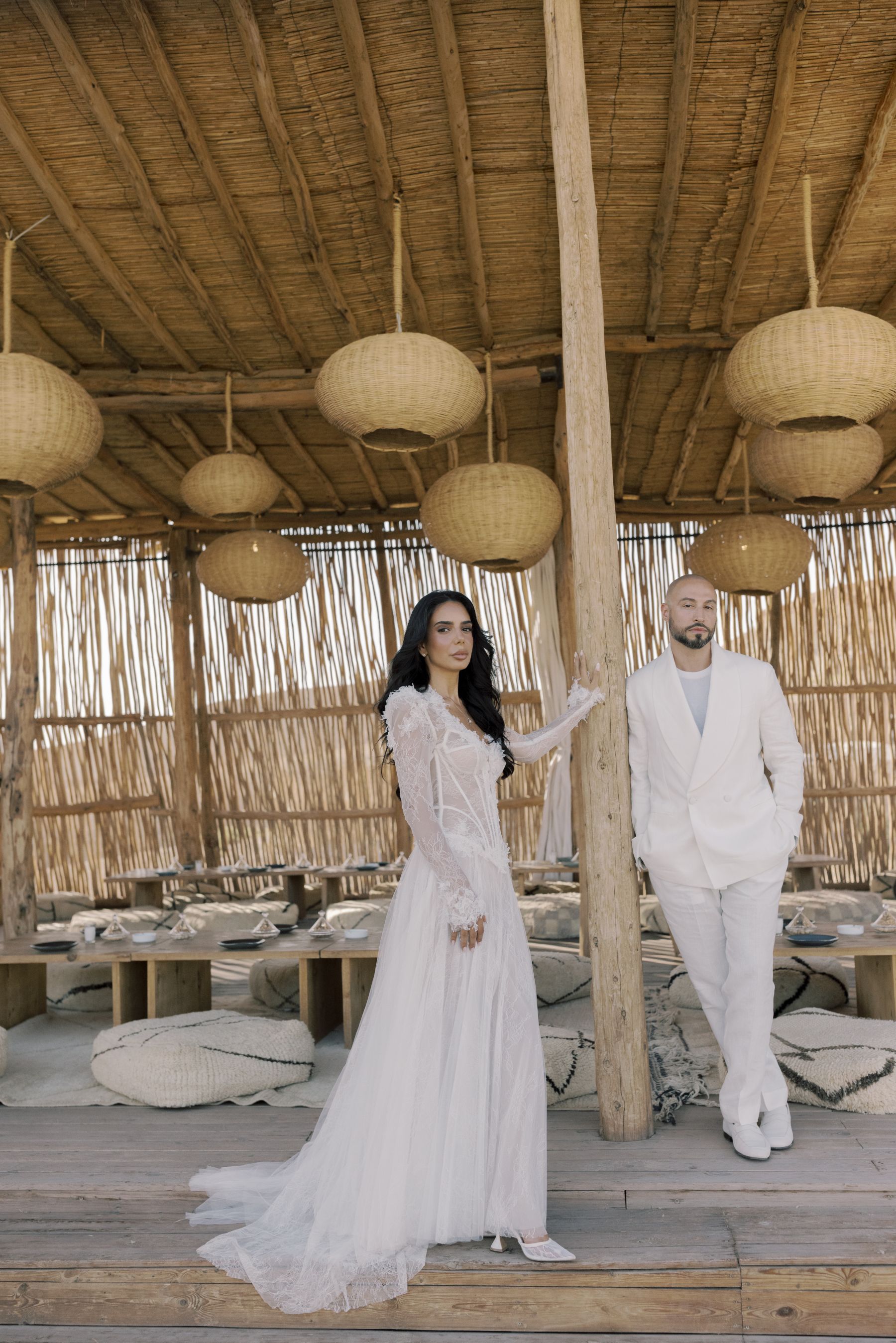 Miryam &amp; Ben's Enchanting Marrakesh Wedding at Ksar Char-Bagh photo