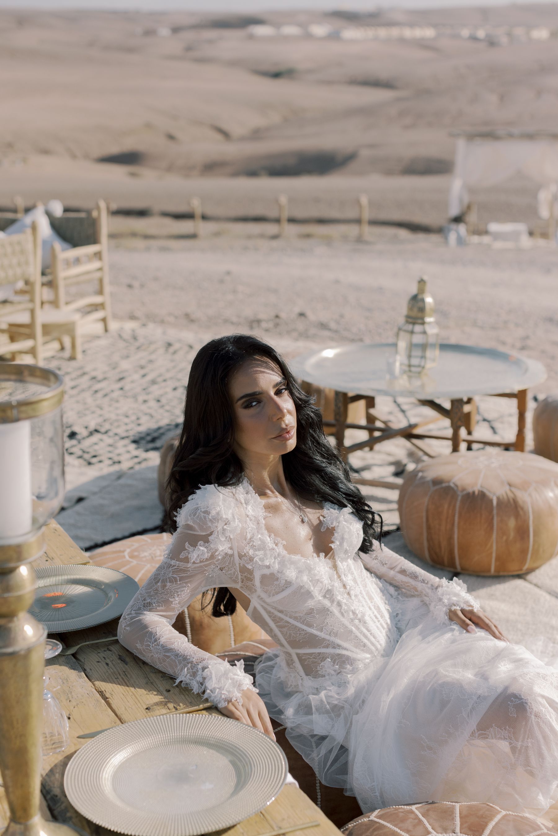 Miryam &amp; Ben's Enchanting Marrakesh Wedding at Ksar Char-Bagh photo