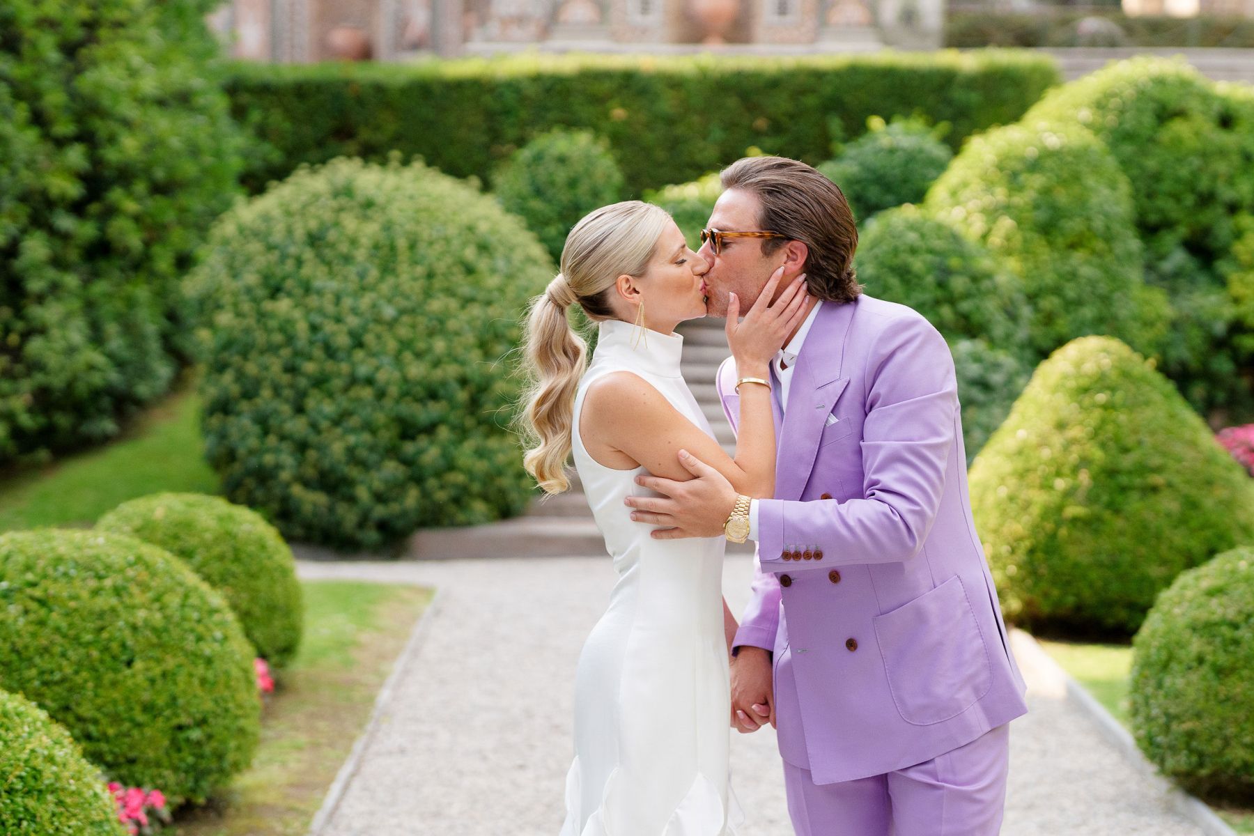 Jacquelyn &amp; Nick's Timeless Gatsby-Inspired Wedding at Villa Erba photo