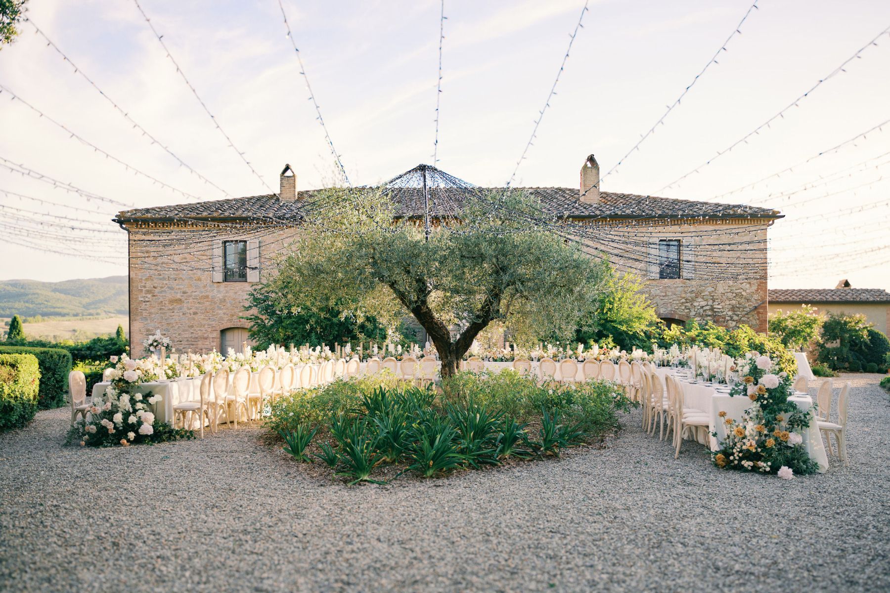 Vines, Vows &amp; Vintage Blooms: Hannah &amp; Timothy's Tuscan Wedding at Ombroneta photo