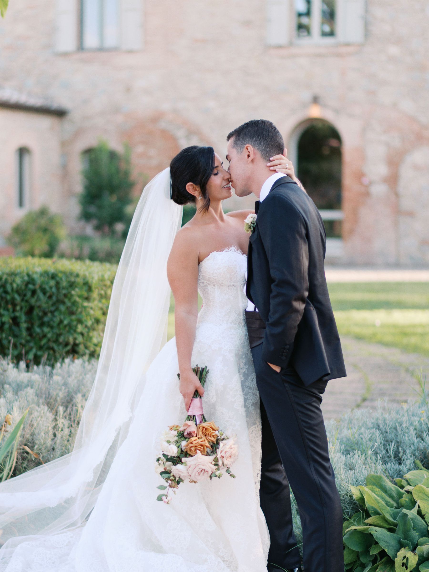 Vines, Vows &amp; Vintage Blooms: Hannah &amp; Timothy's Tuscan Wedding at Ombroneta photo