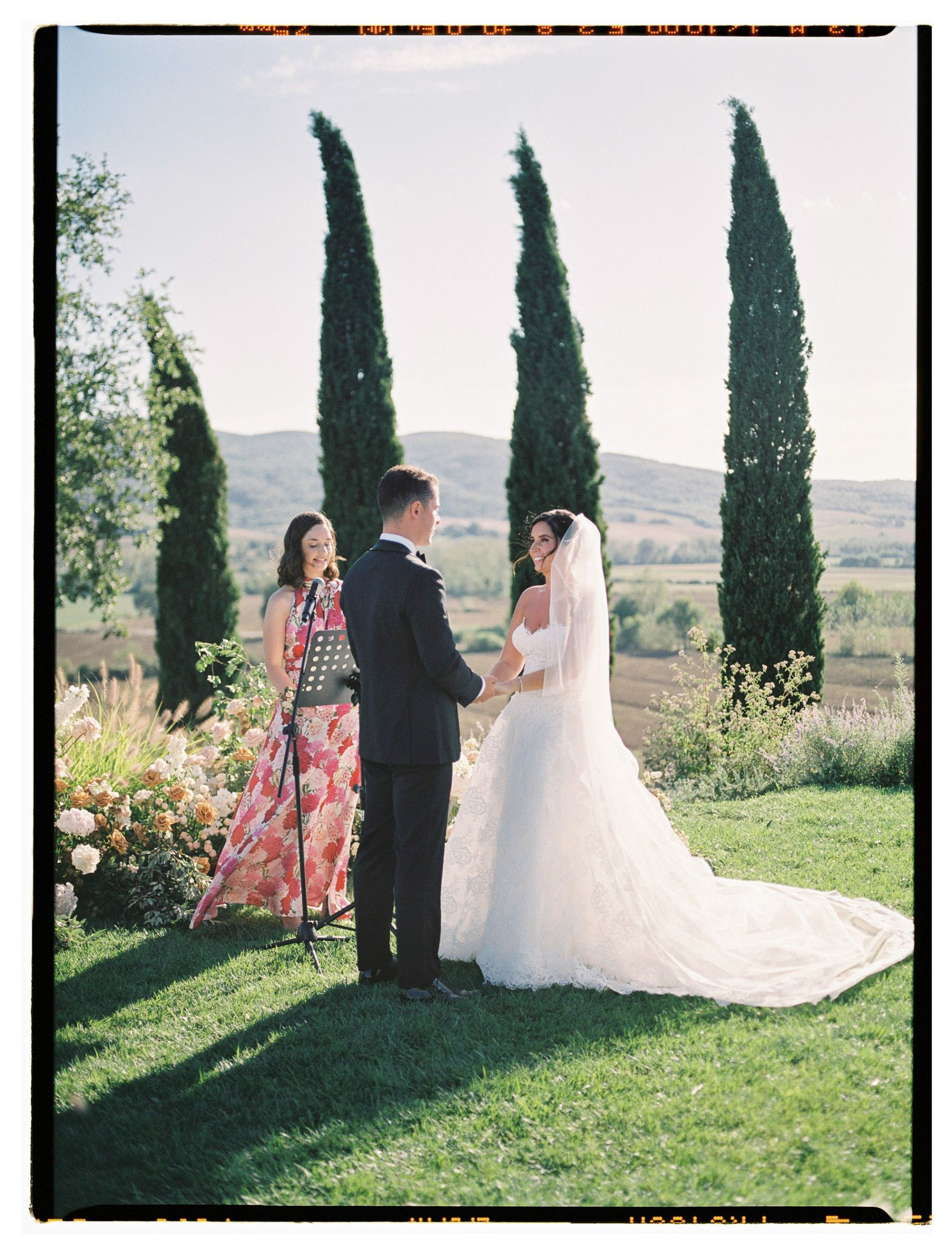 Vines, Vows &amp; Vintage Blooms: Hannah &amp; Timothy's Tuscan Wedding at Ombroneta photo