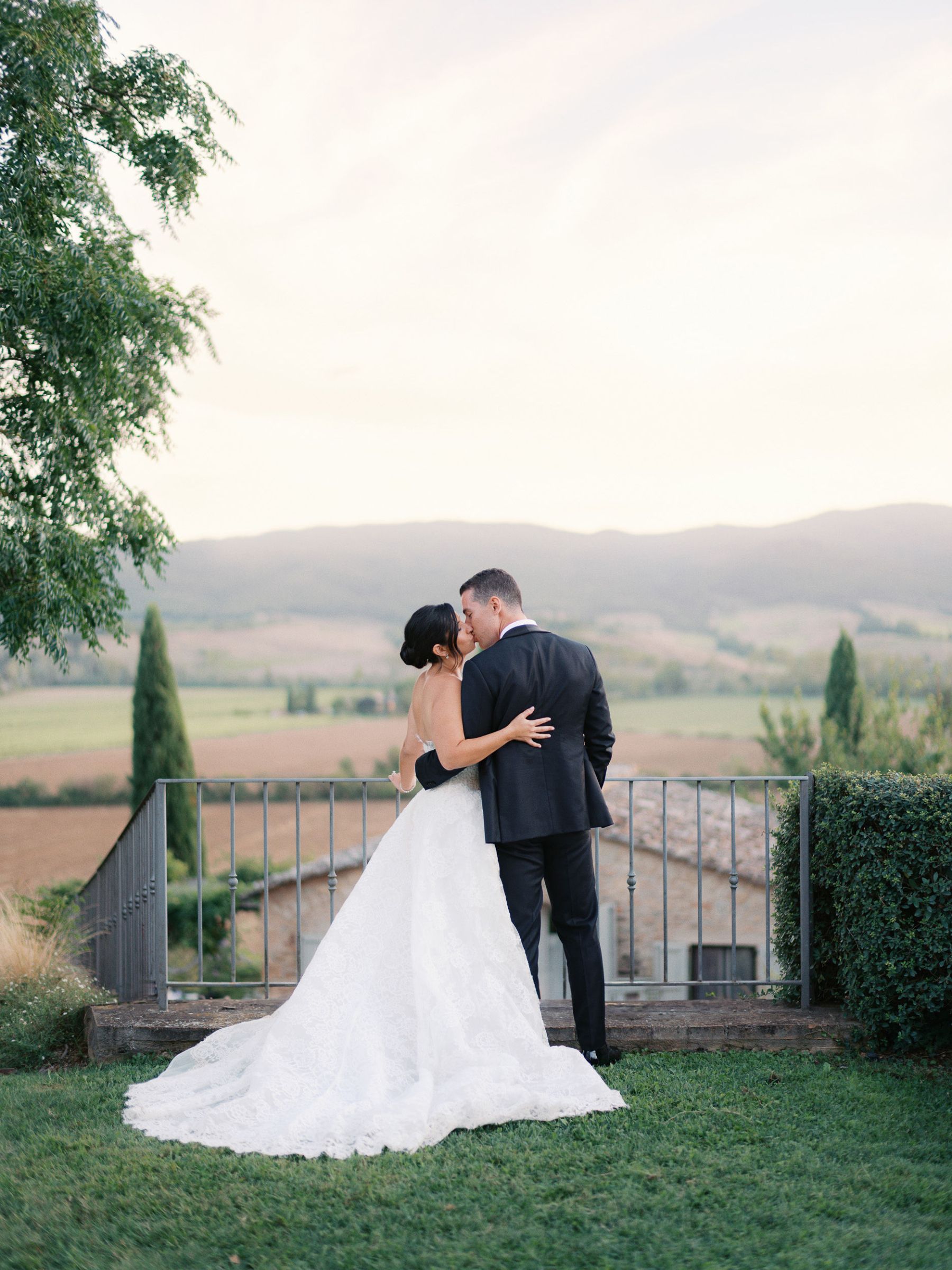 Vines, Vows &amp; Vintage Blooms: Hannah &amp; Timothy's Tuscan Wedding at Ombroneta photo