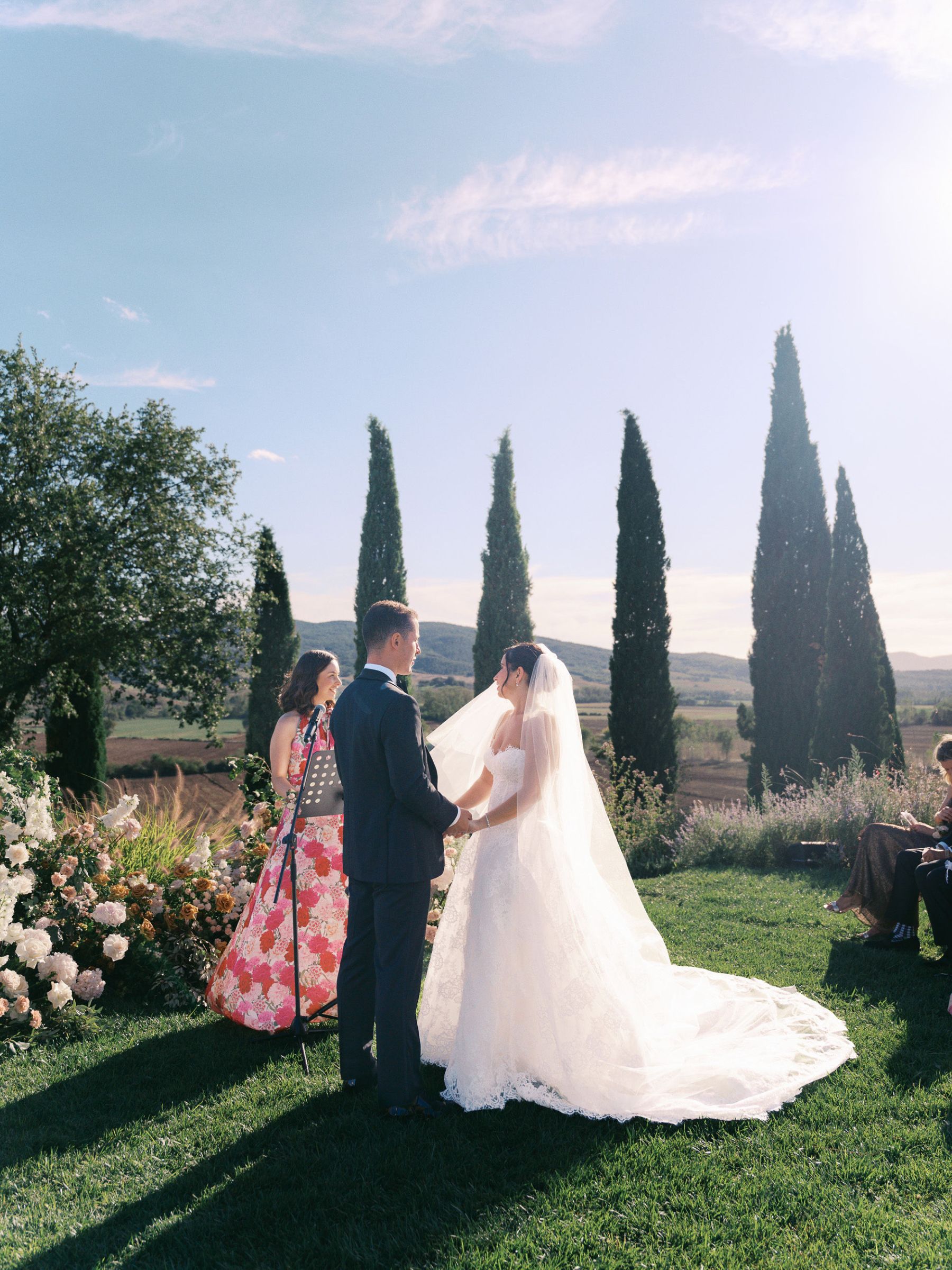 Vines, Vows &amp; Vintage Blooms: Hannah &amp; Timothy's Tuscan Wedding at Ombroneta photo