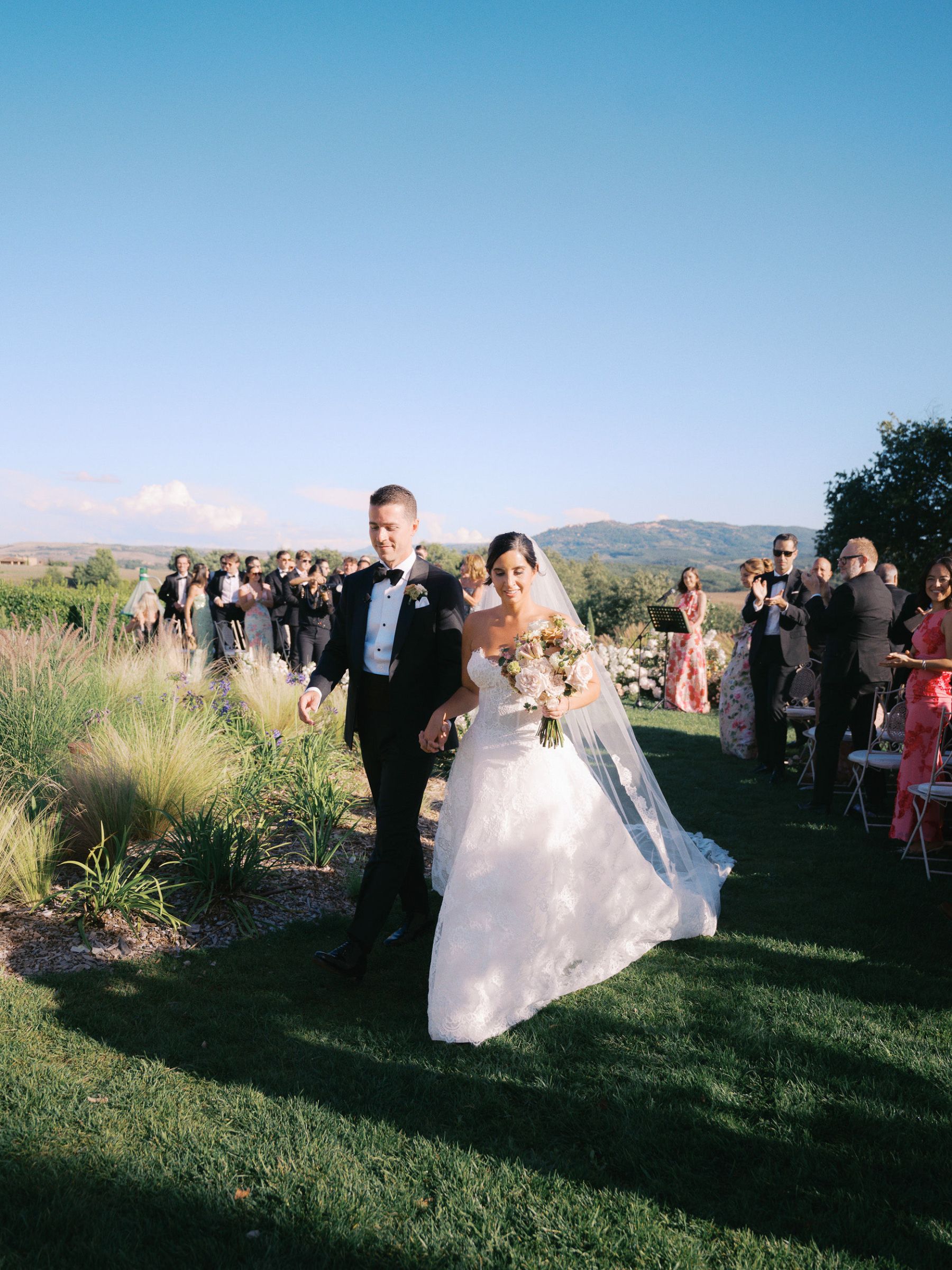 Vines, Vows &amp; Vintage Blooms: Hannah &amp; Timothy's Tuscan Wedding at Ombroneta photo