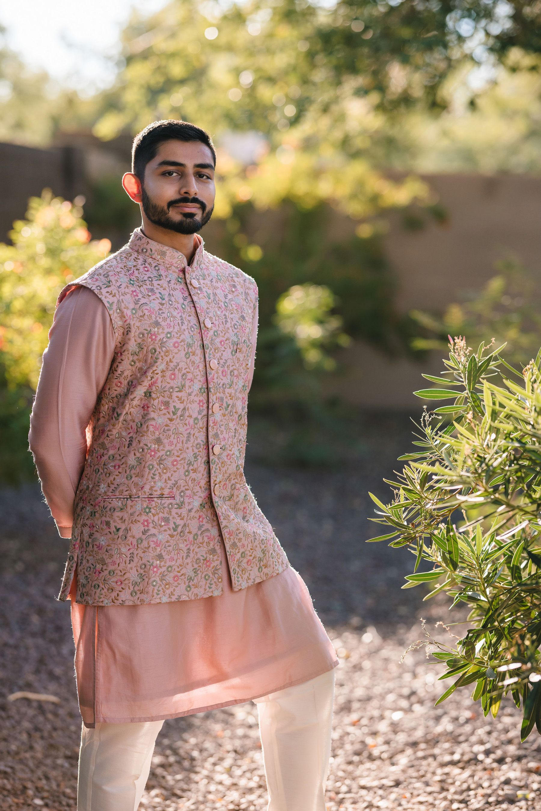 Zoey &amp; Deven's Elegant Indian Wedding at Mount Palomar Winery photo