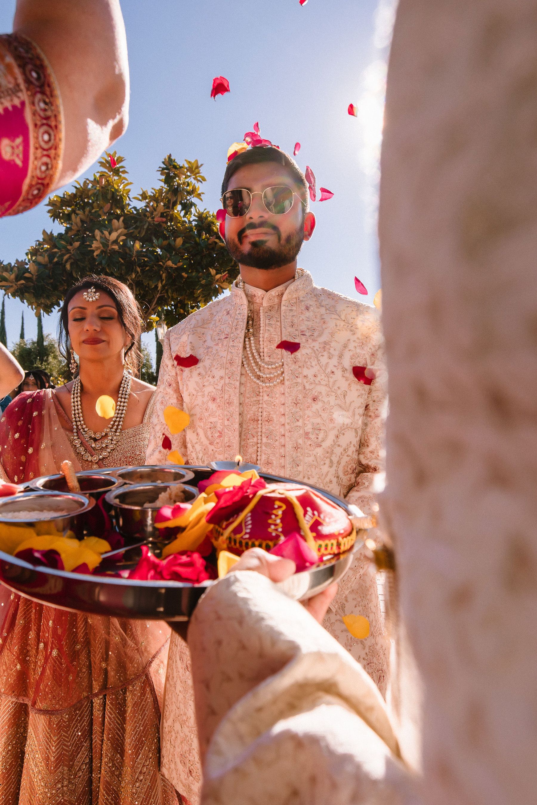 Zoey &amp; Deven's Elegant Indian Wedding at Mount Palomar Winery photo