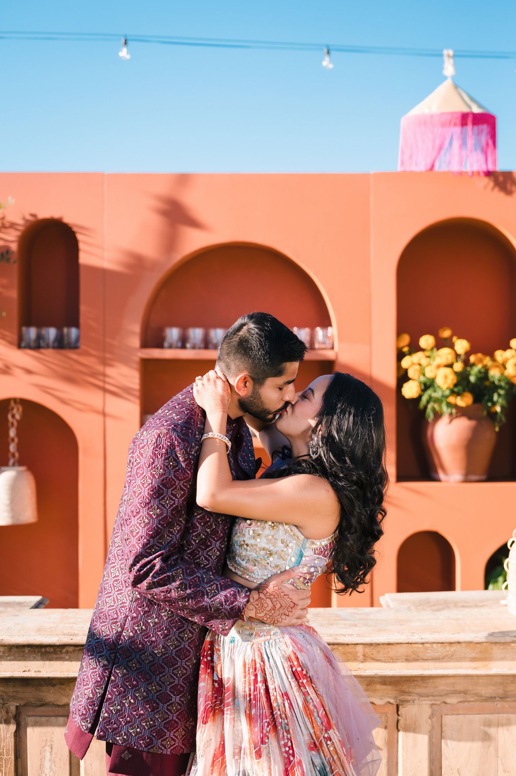 Zoey &amp; Deven's Elegant Indian Wedding at Mount Palomar Winery photo