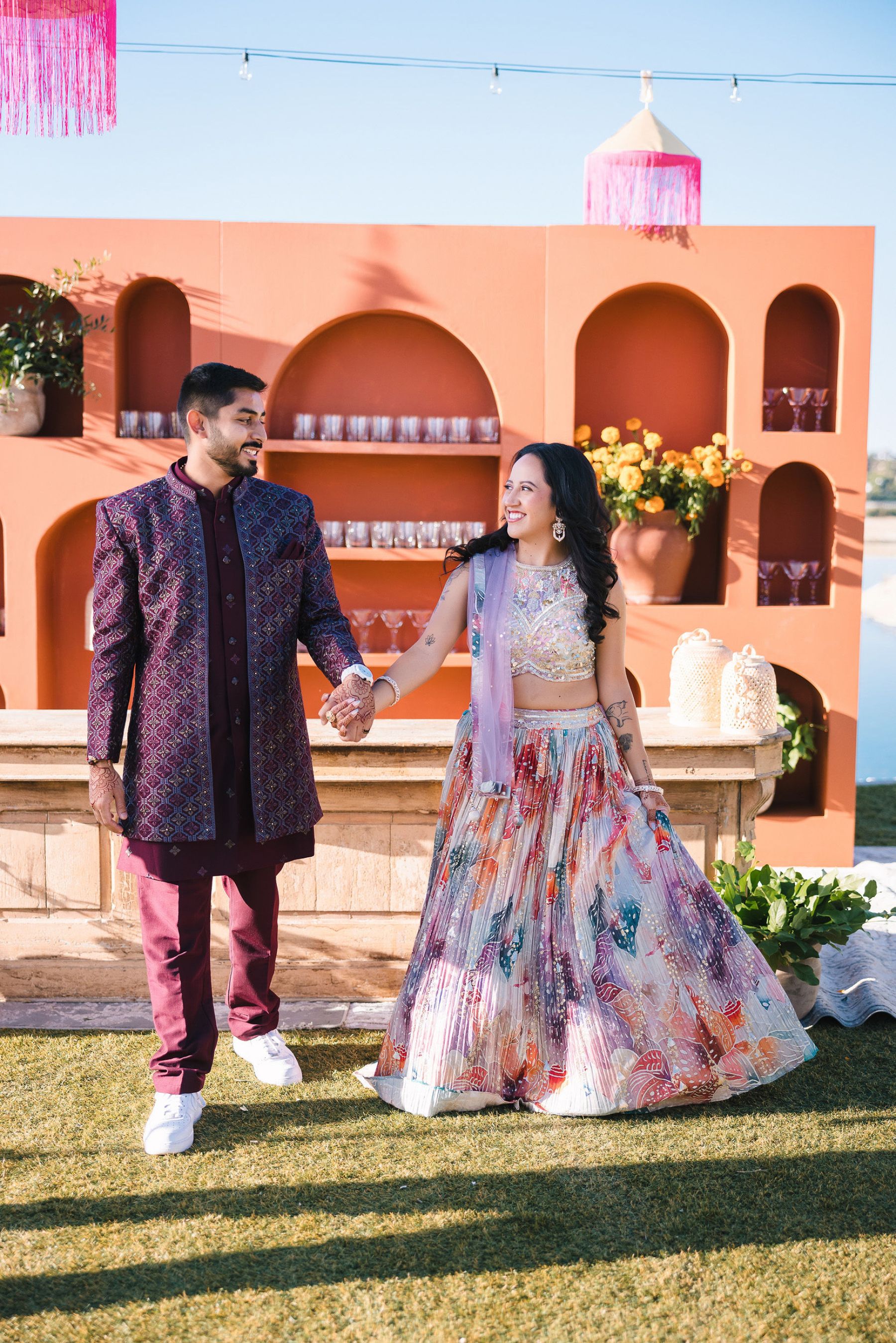 Zoey &amp; Deven's Elegant Indian Wedding at Mount Palomar Winery photo