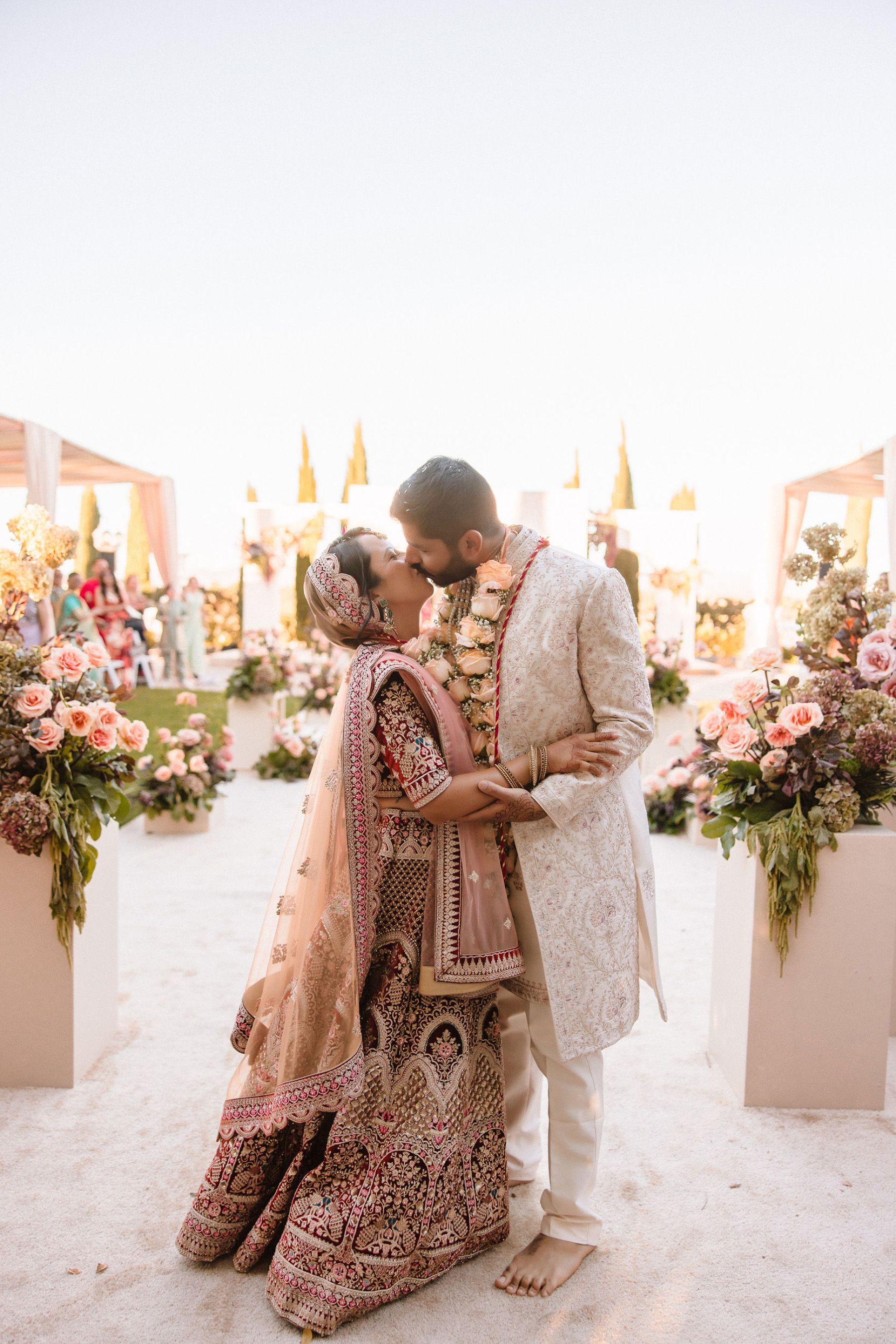 Zoey &amp; Deven's Elegant Indian Wedding at Mount Palomar Winery photo