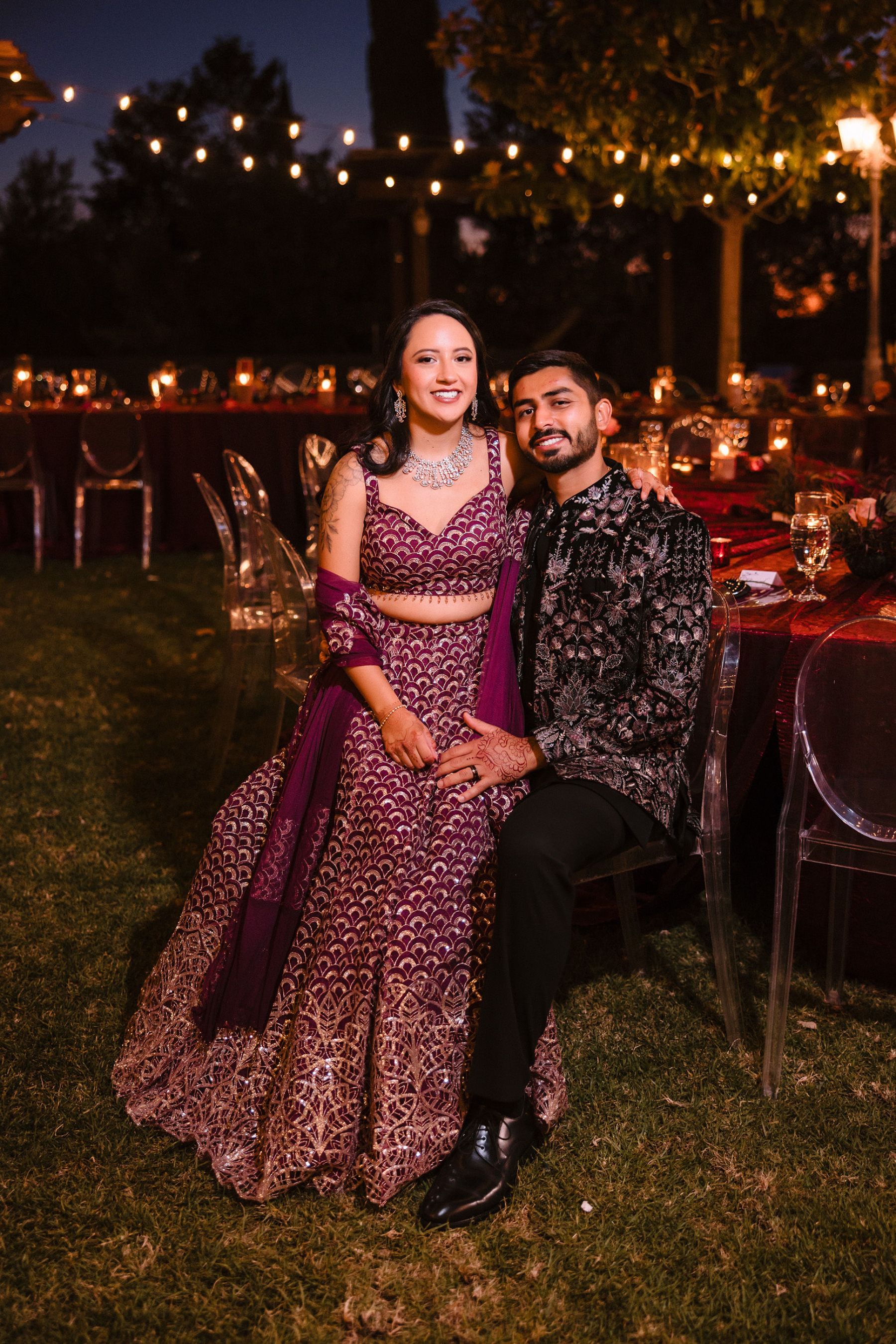 Zoey &amp; Deven's Elegant Indian Wedding at Mount Palomar Winery photo