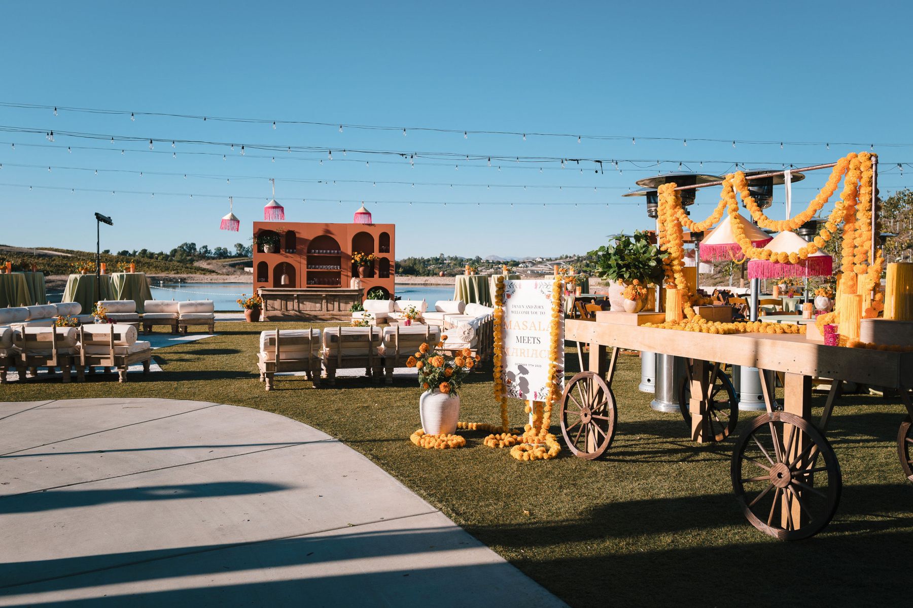 Zoey &amp; Deven's Elegant Indian Wedding at Mount Palomar Winery photo