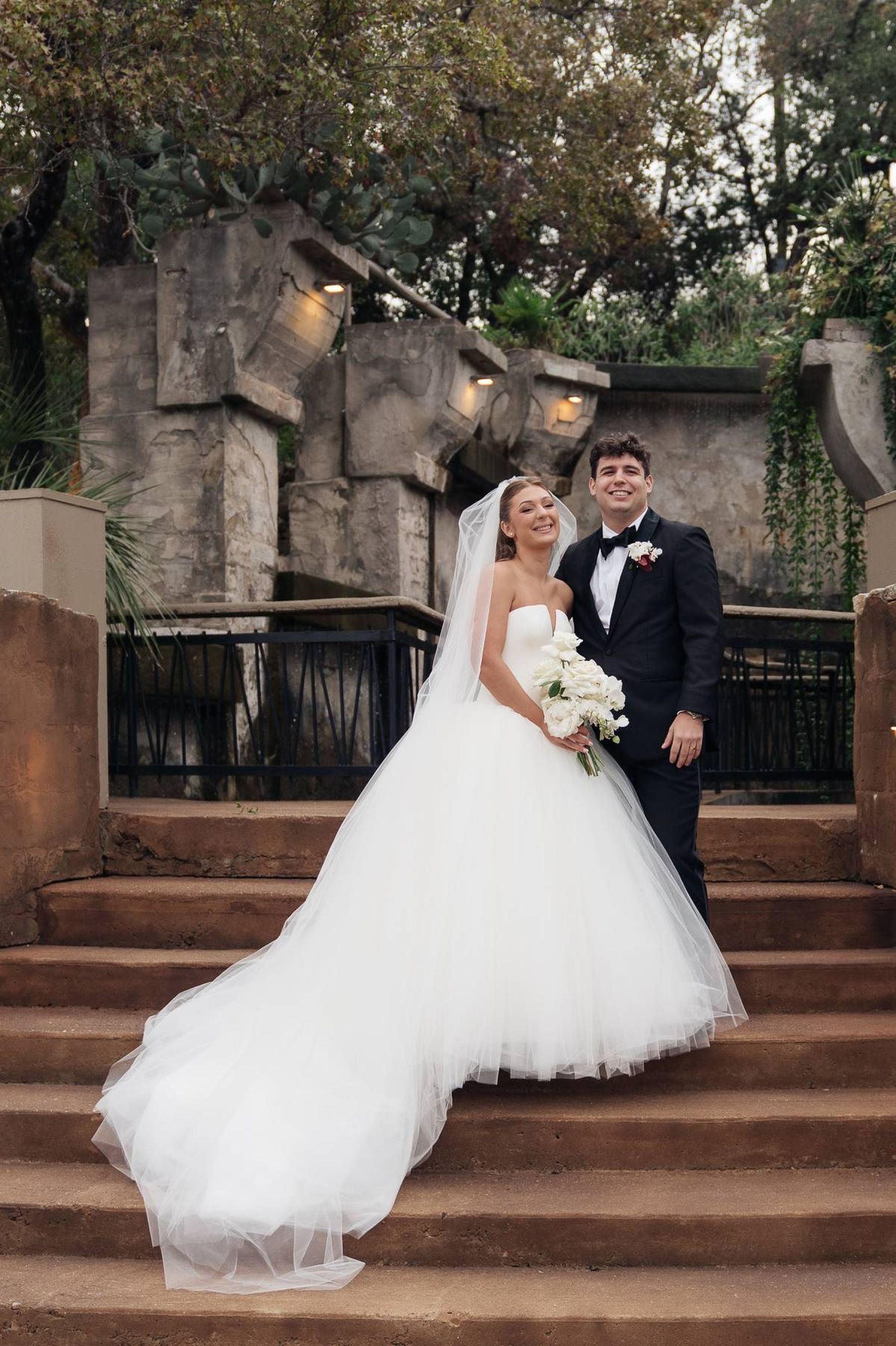 Katherine &amp; Landon's Ethereal Hill Country Wedding at Villa Antonia photo