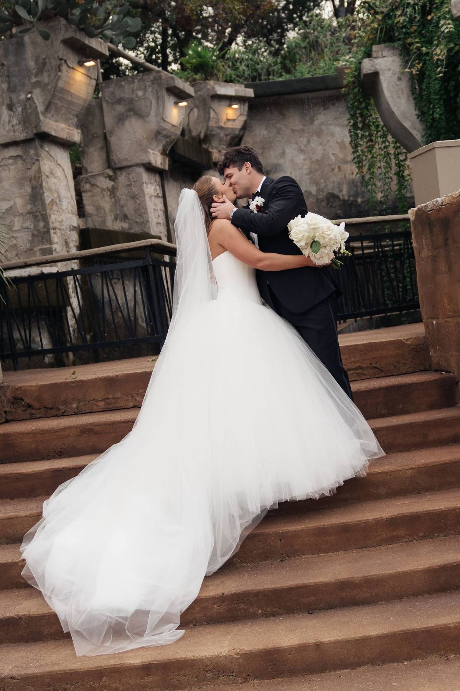 Katherine &amp; Landon's Ethereal Hill Country Wedding at Villa Antonia photo