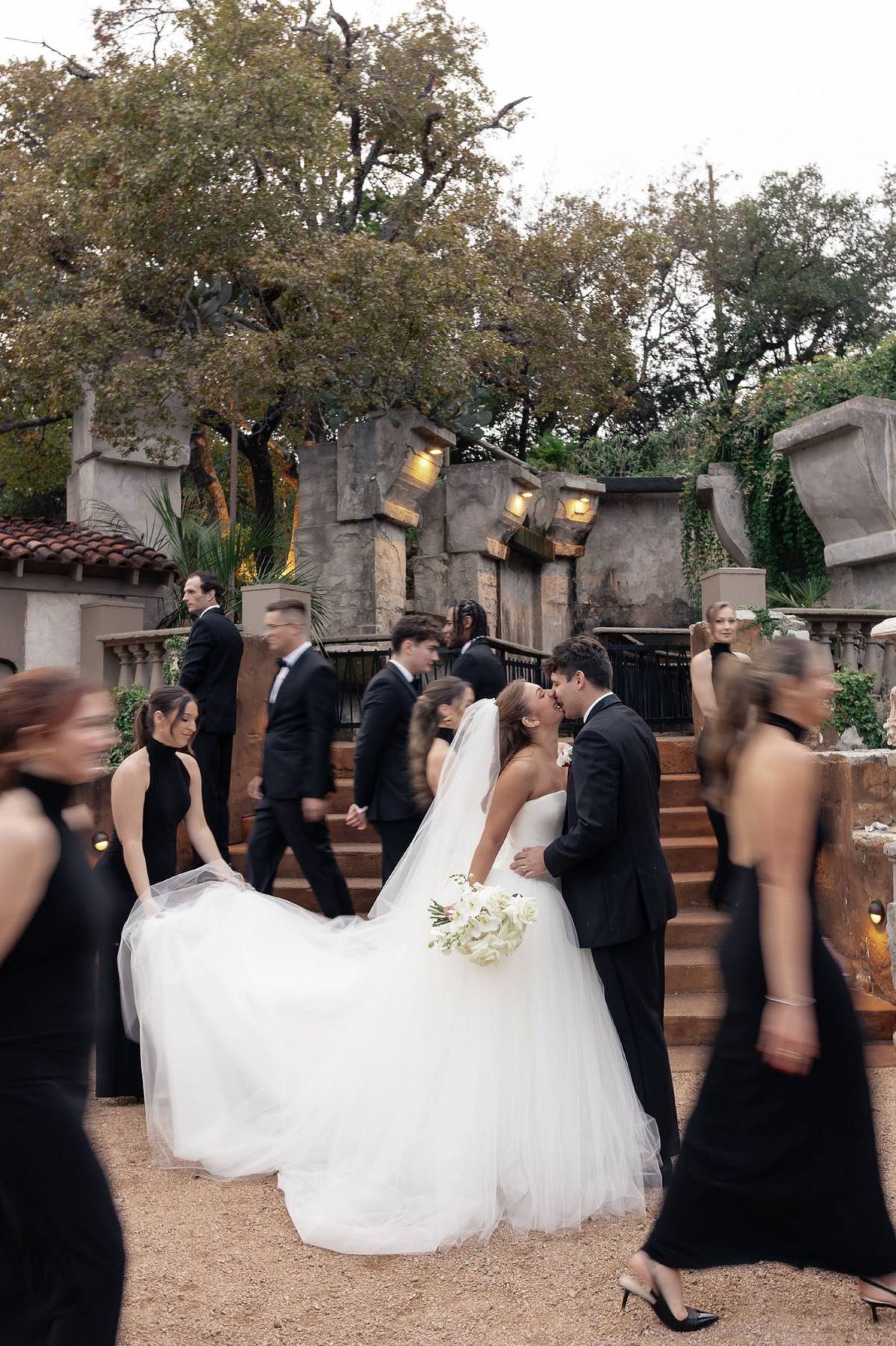 Katherine &amp; Landon's Ethereal Hill Country Wedding at Villa Antonia photo