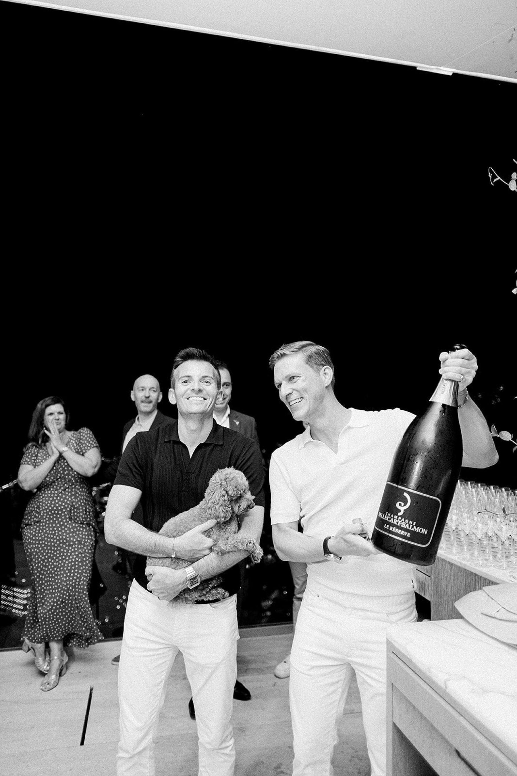 Same City, Seventeen Years Later: Weston &amp; Daniel's Wedding at Maybourne Riviera photo