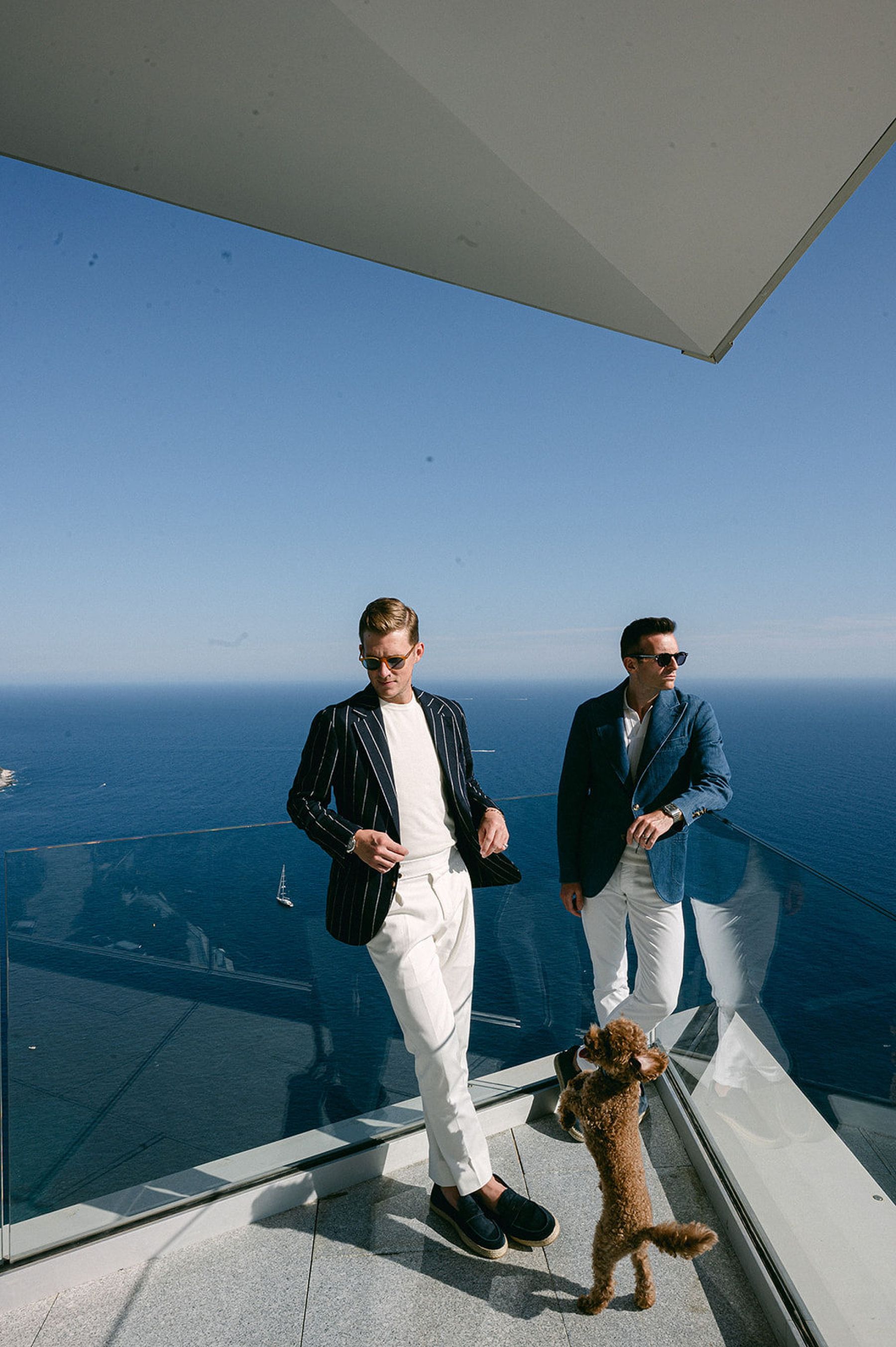 Same City, Seventeen Years Later: Weston &amp; Daniel's Wedding at Maybourne Riviera photo