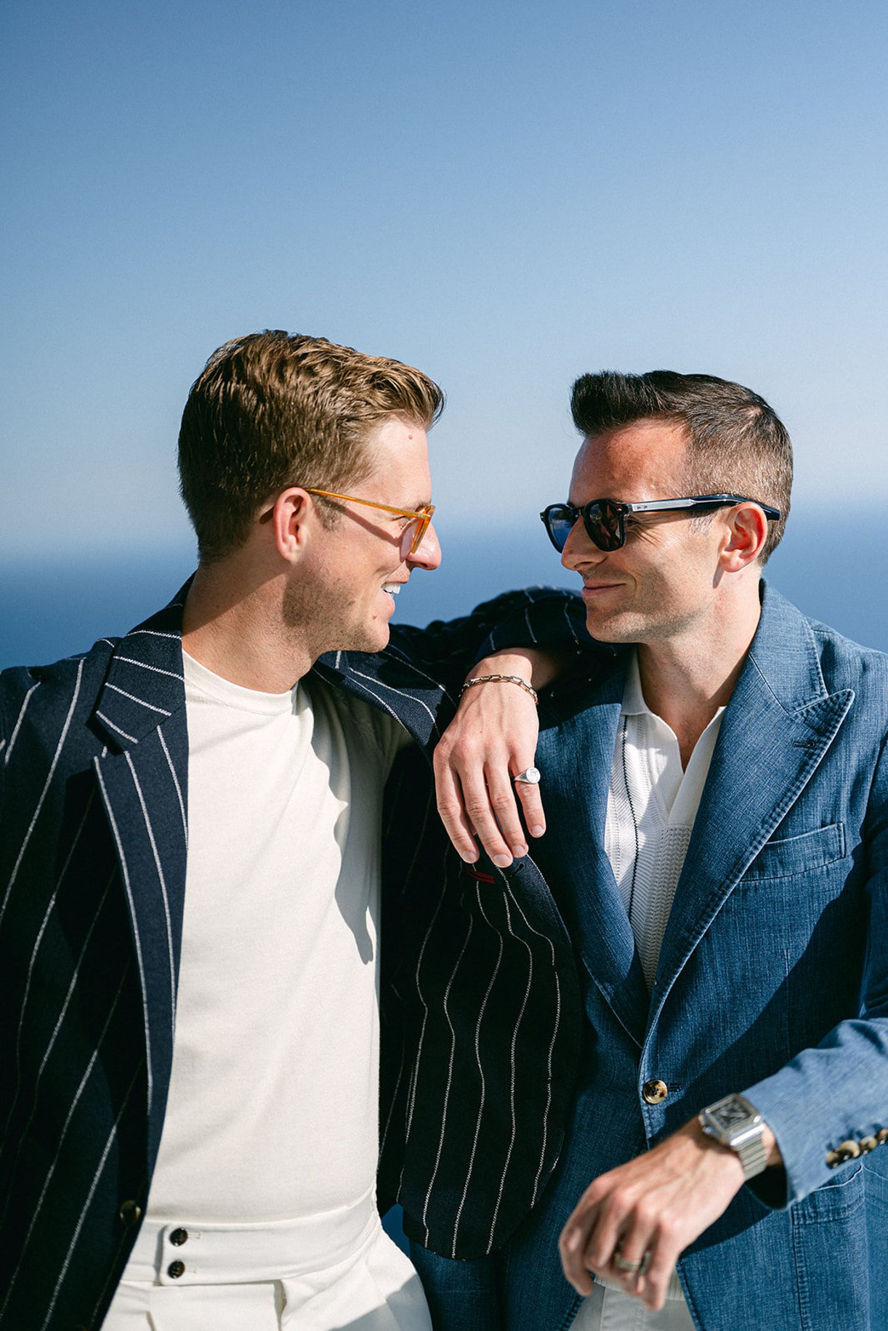 Same City, Seventeen Years Later: Weston &amp; Daniel's Wedding at Maybourne Riviera photo