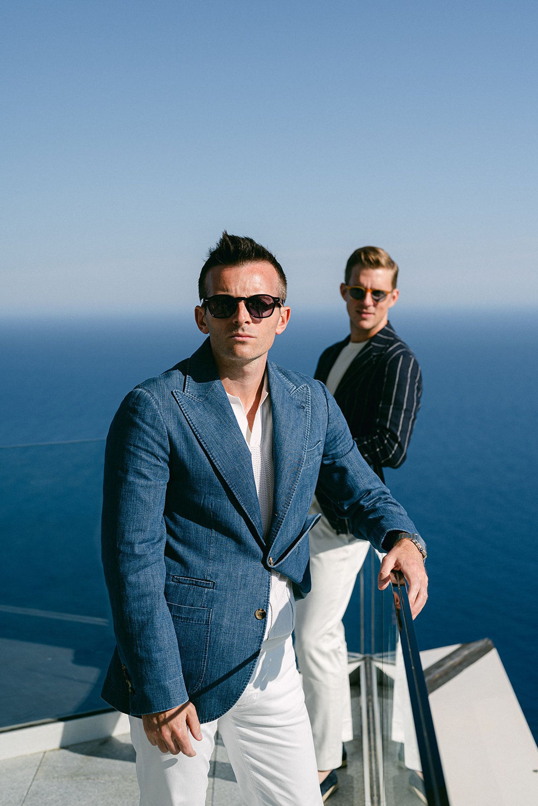 Same City, Seventeen Years Later: Weston &amp; Daniel's Wedding at Maybourne Riviera photo