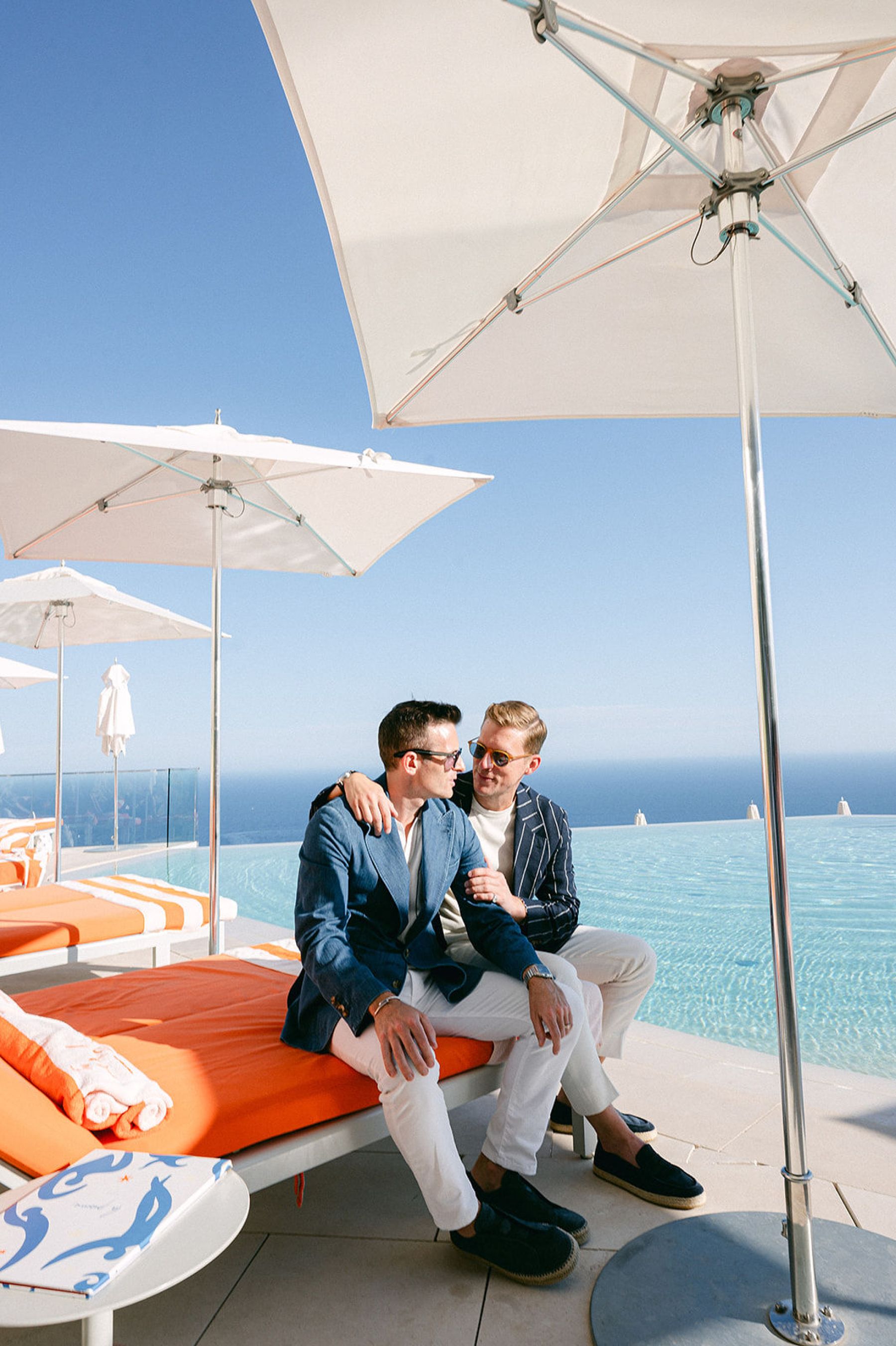 Same City, Seventeen Years Later: Weston &amp; Daniel's Wedding at Maybourne Riviera photo