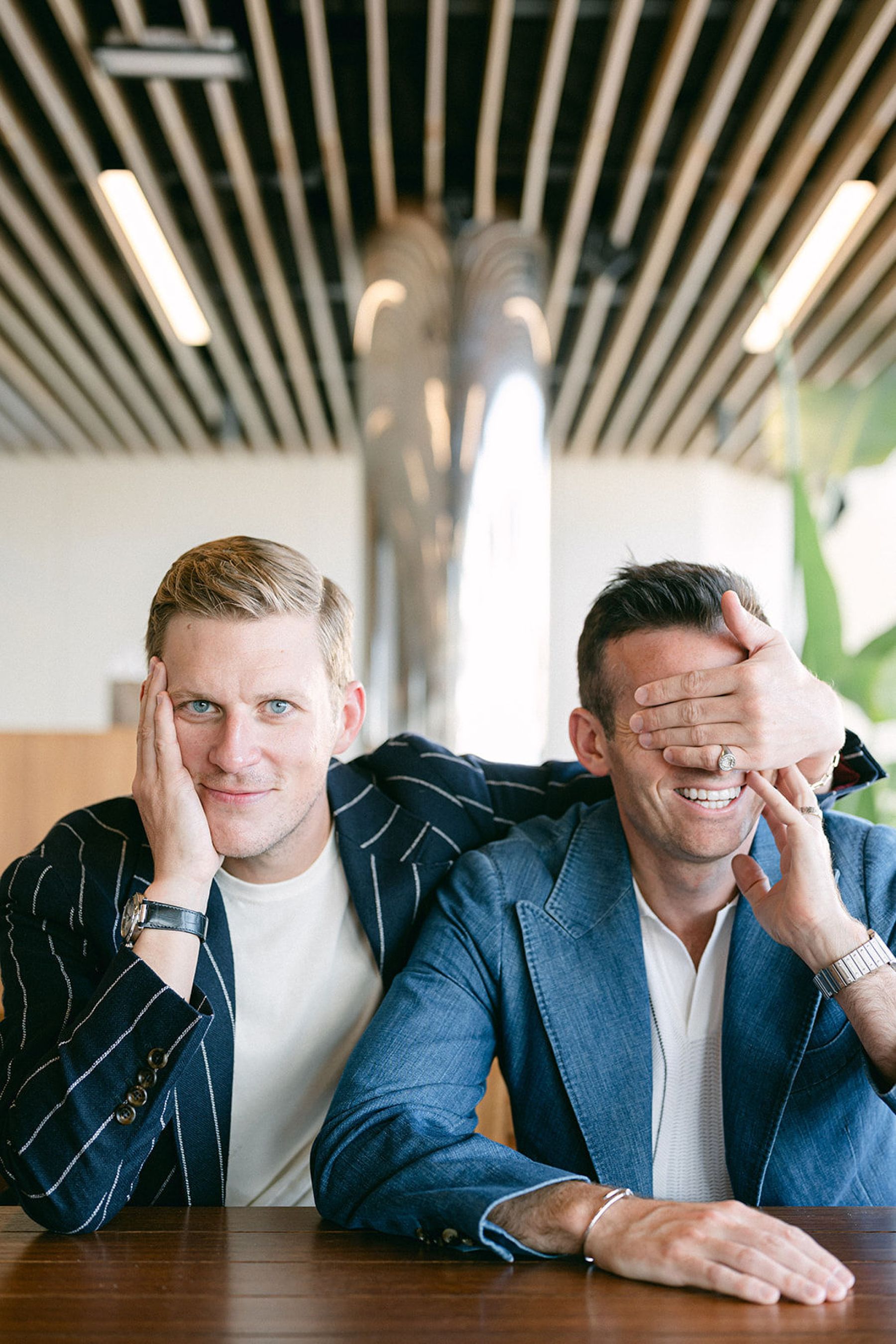 Same City, Seventeen Years Later: Weston &amp; Daniel's Wedding at Maybourne Riviera photo