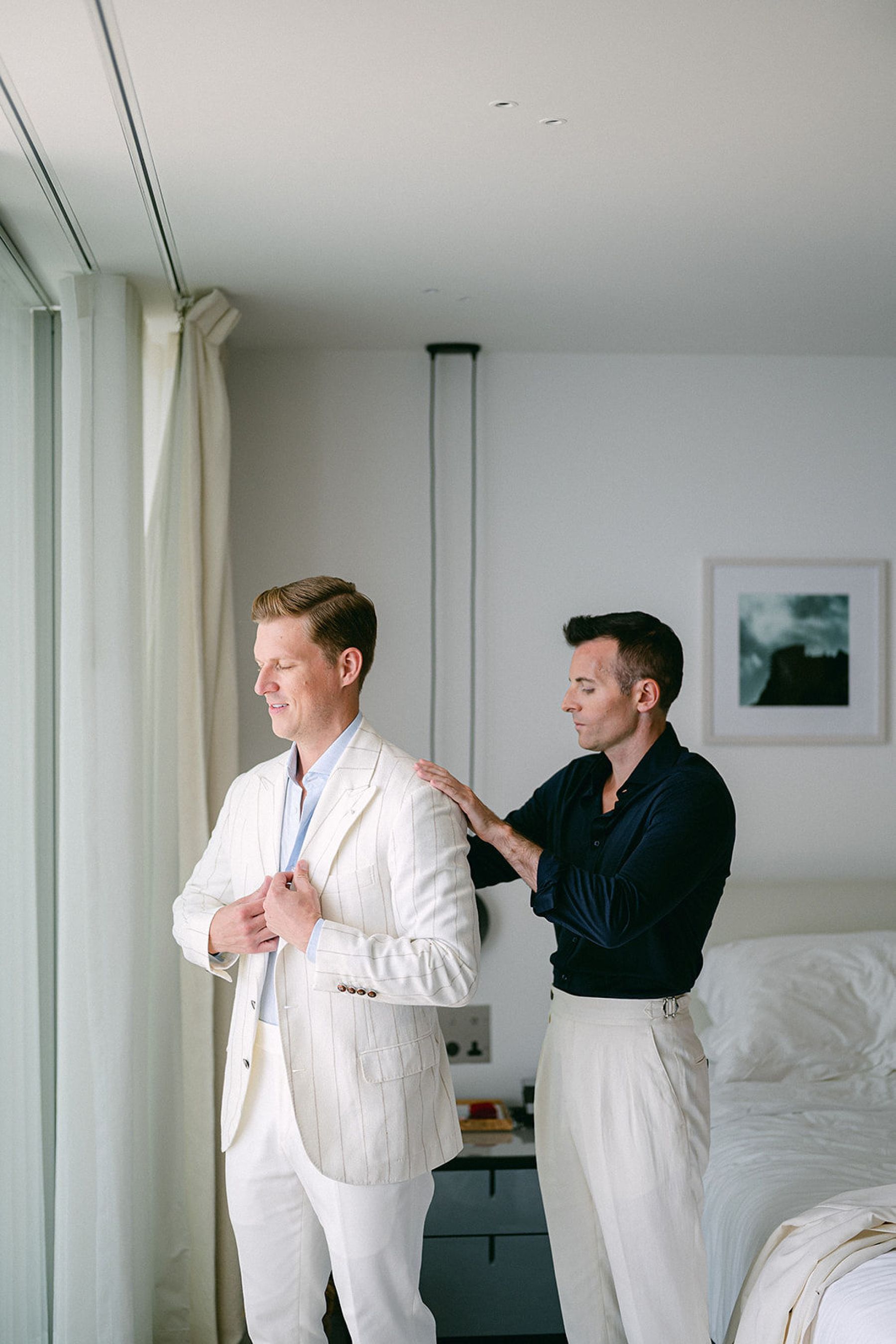 Same City, Seventeen Years Later: Weston &amp; Daniel's Wedding at Maybourne Riviera photo