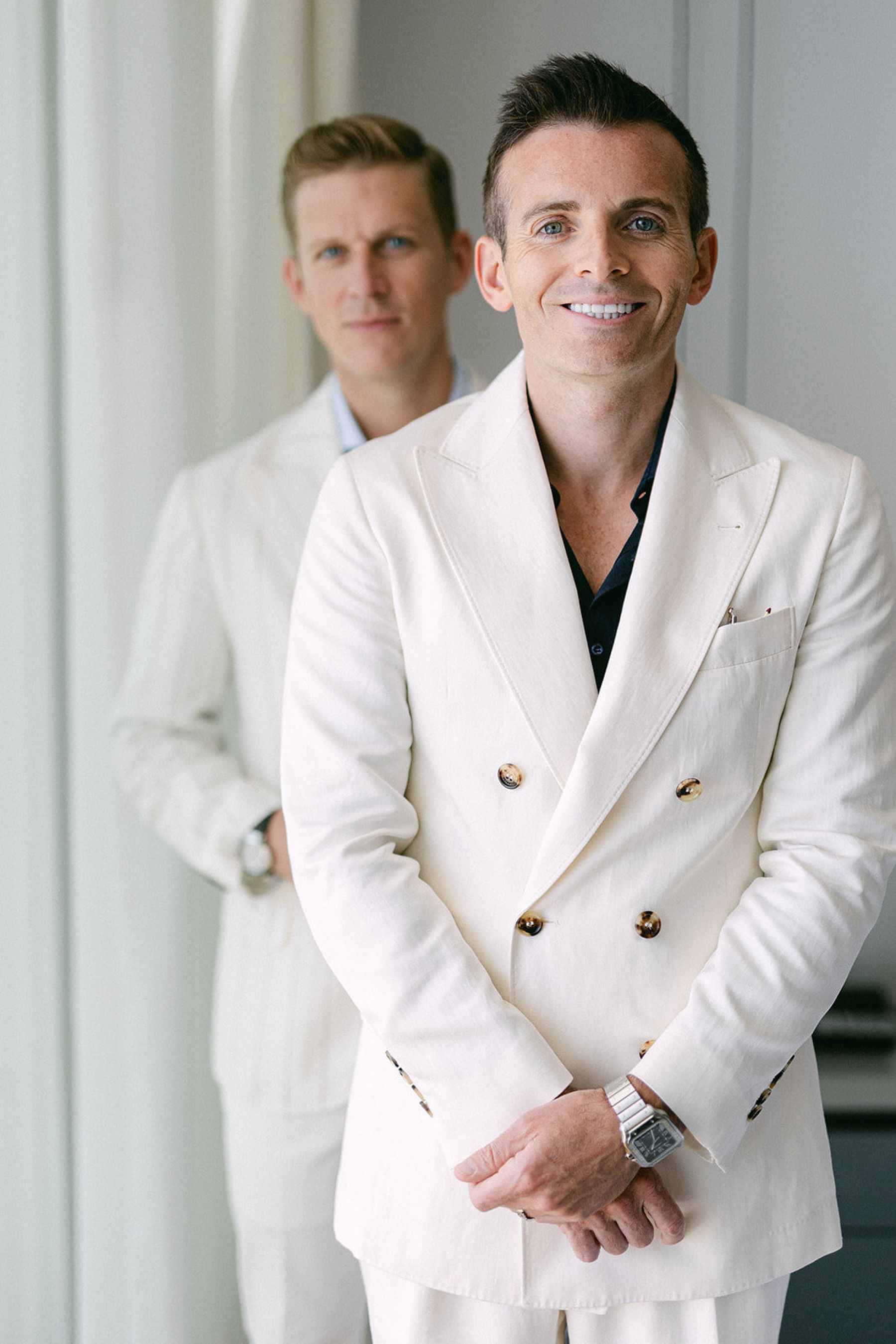 Same City, Seventeen Years Later: Weston &amp; Daniel's Wedding at Maybourne Riviera photo