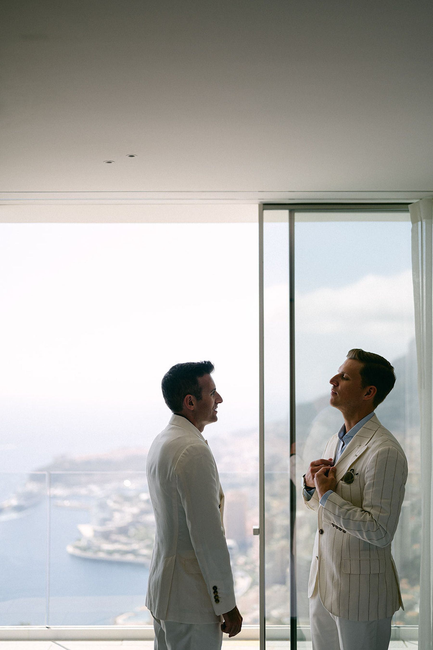 Same City, Seventeen Years Later: Weston &amp; Daniel's Wedding at Maybourne Riviera photo