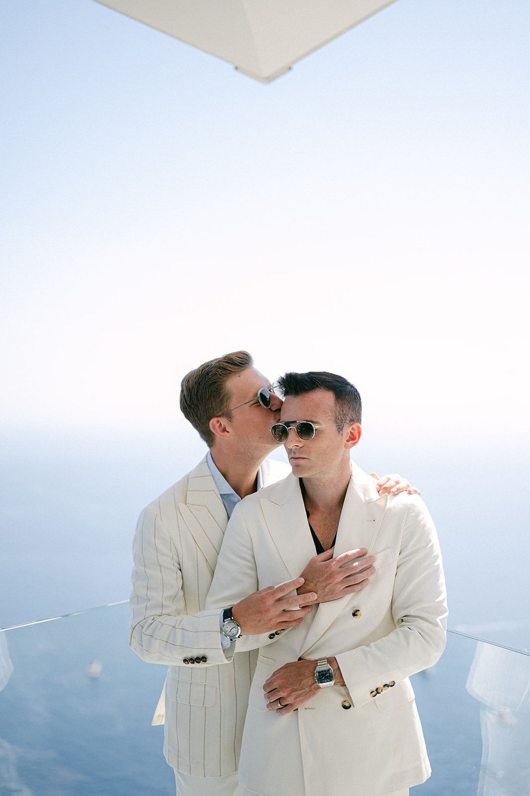 Same City, Seventeen Years Later: Weston &amp; Daniel's Wedding at Maybourne Riviera photo