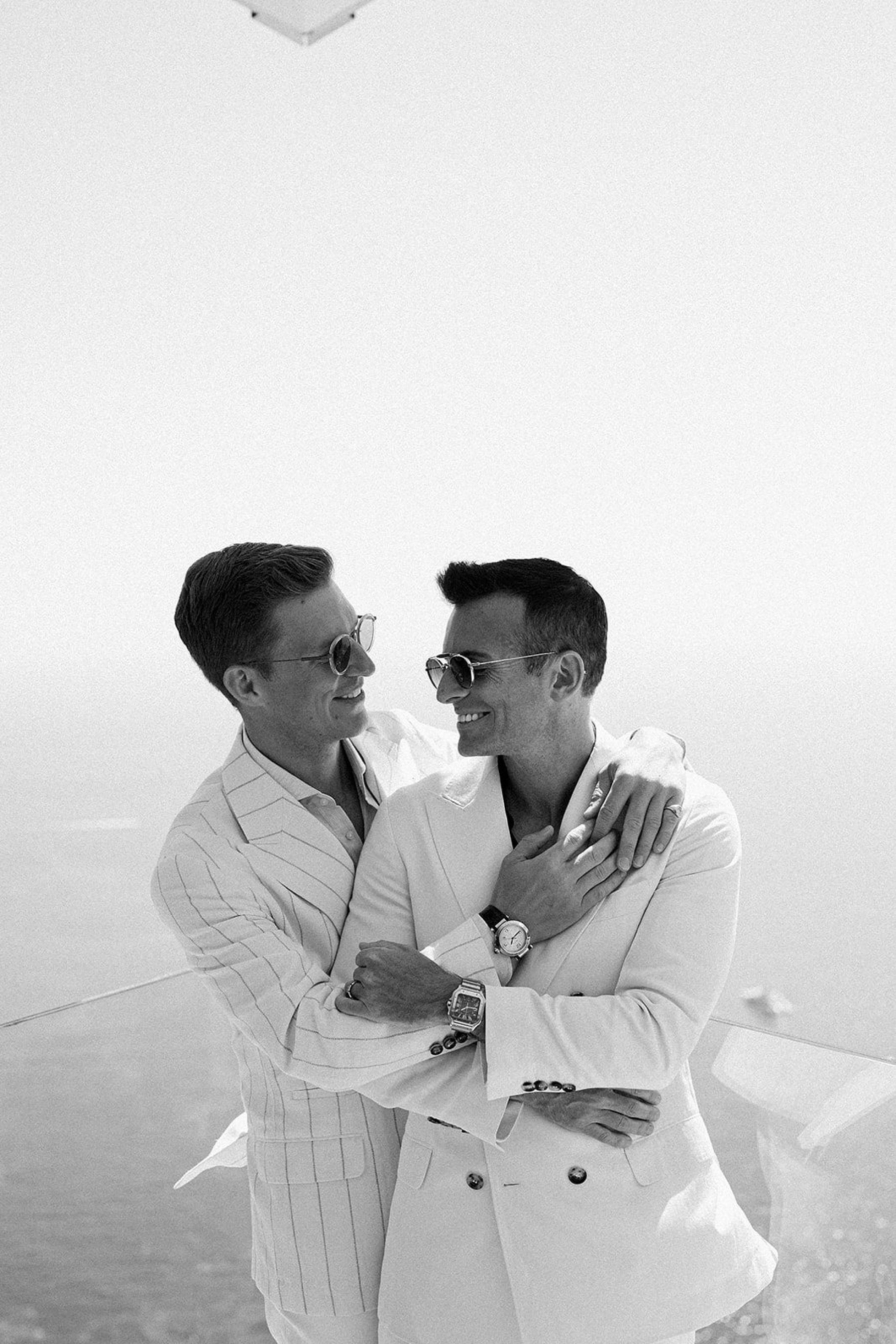 Same City, Seventeen Years Later: Weston &amp; Daniel's Wedding at Maybourne Riviera photo