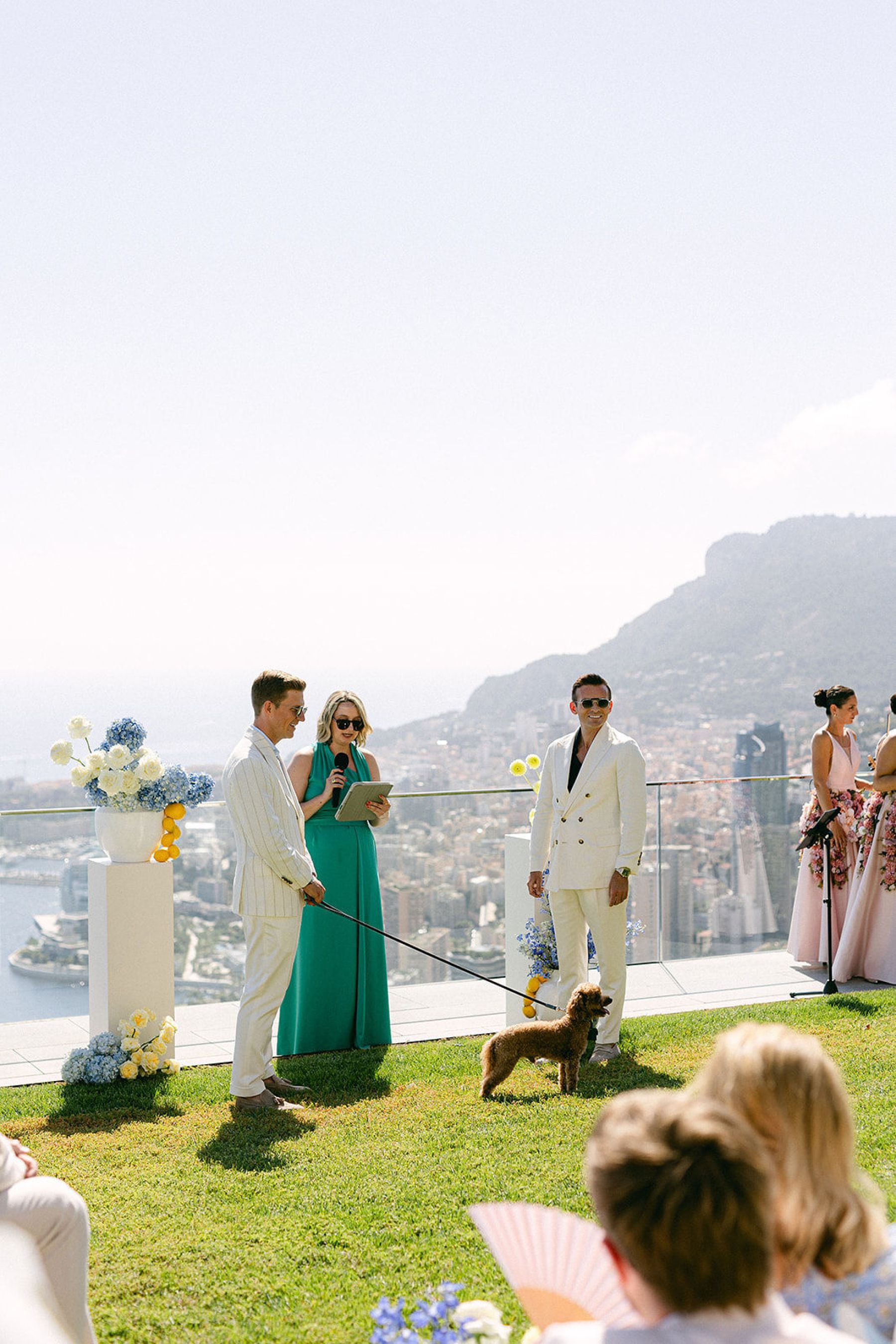 Same City, Seventeen Years Later: Weston &amp; Daniel's Wedding at Maybourne Riviera photo