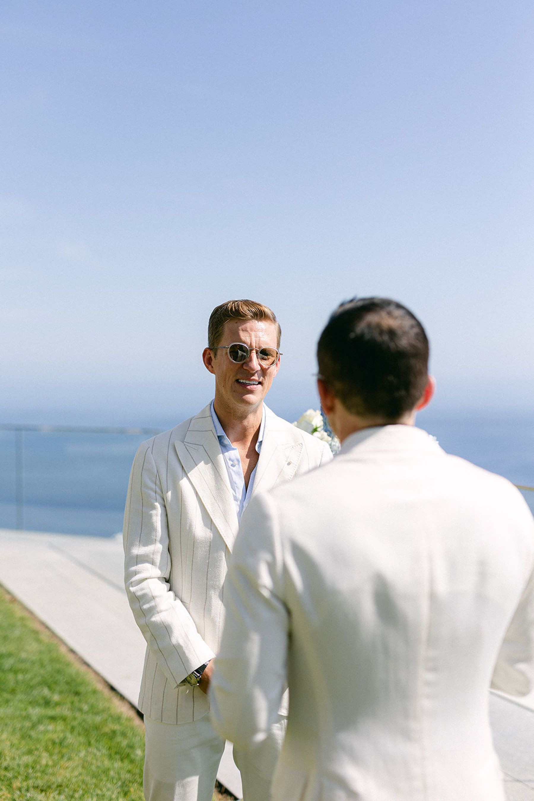 Same City, Seventeen Years Later: Weston &amp; Daniel's Wedding at Maybourne Riviera photo