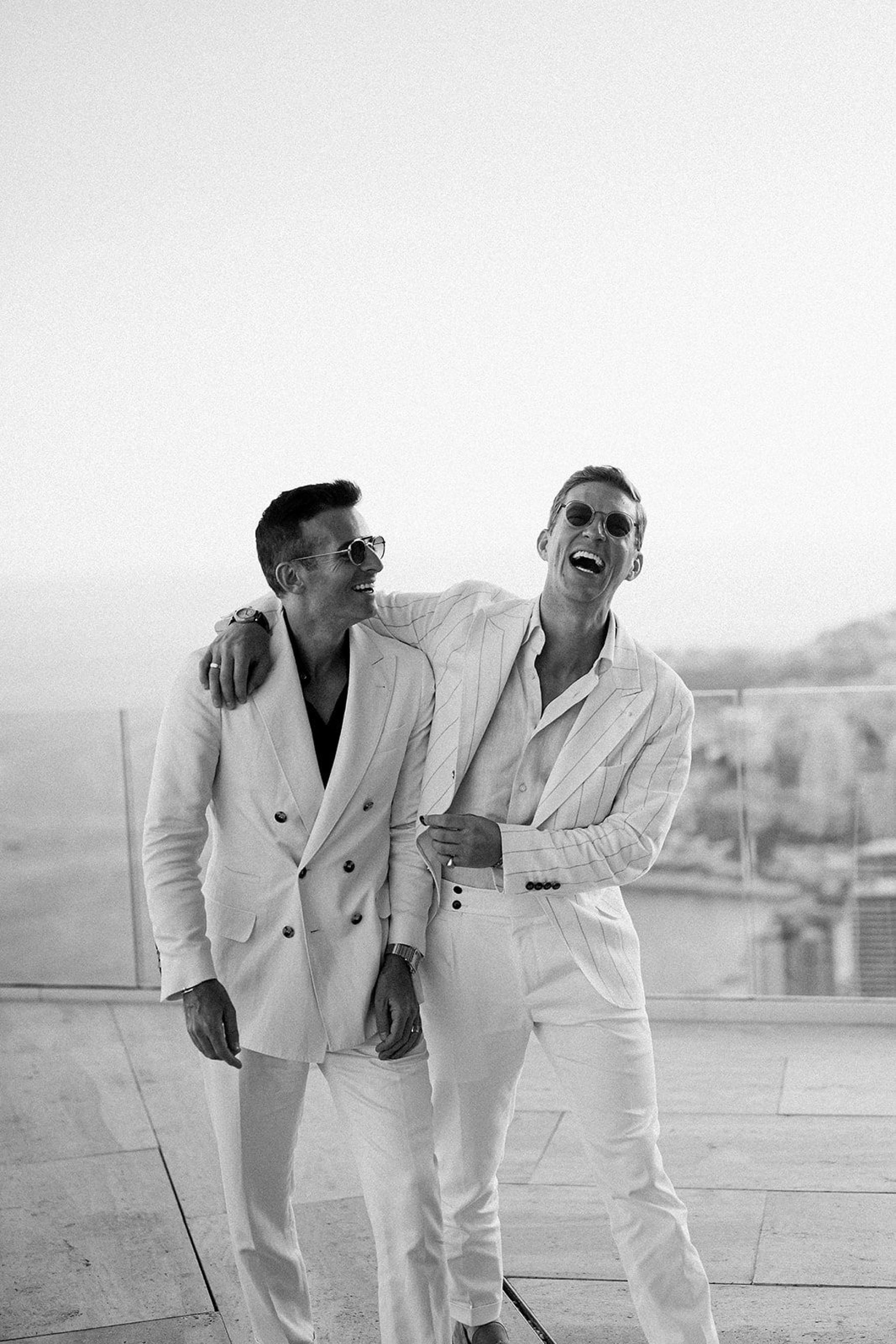 Same City, Seventeen Years Later: Weston &amp; Daniel's Wedding at Maybourne Riviera photo