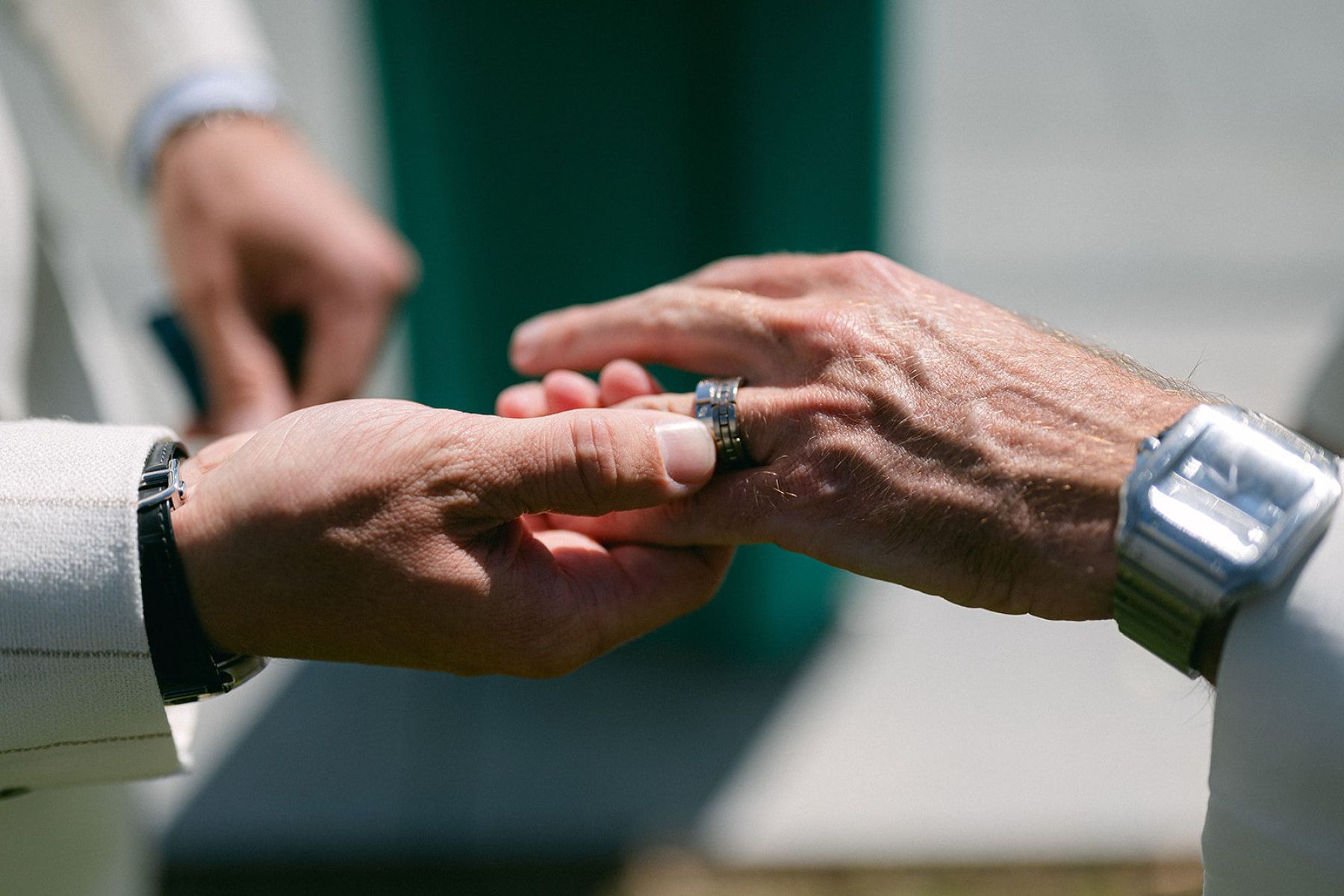 Same City, Seventeen Years Later: Weston &amp; Daniel's Wedding at Maybourne Riviera photo