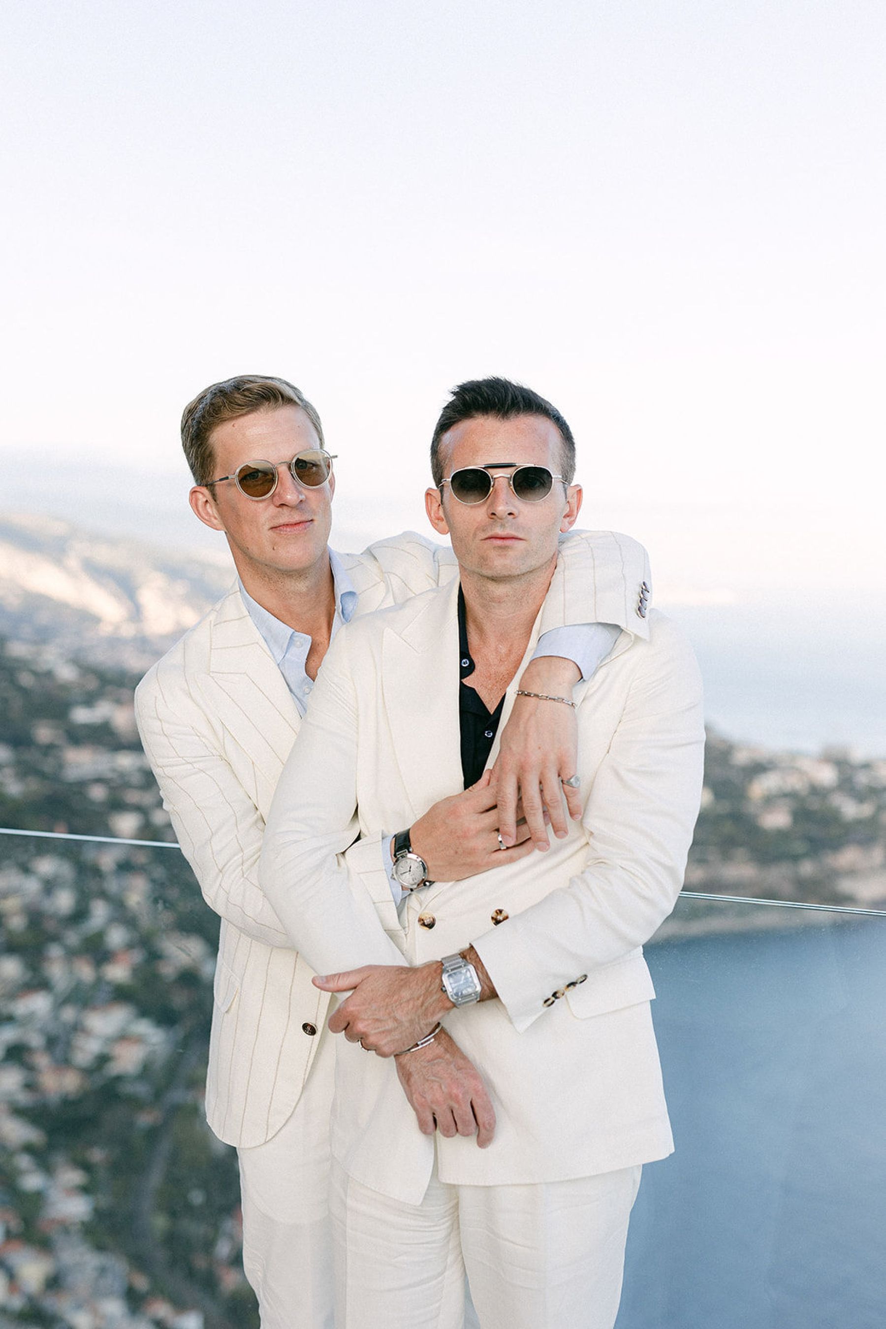 Same City, Seventeen Years Later: Weston &amp; Daniel's Wedding at Maybourne Riviera photo