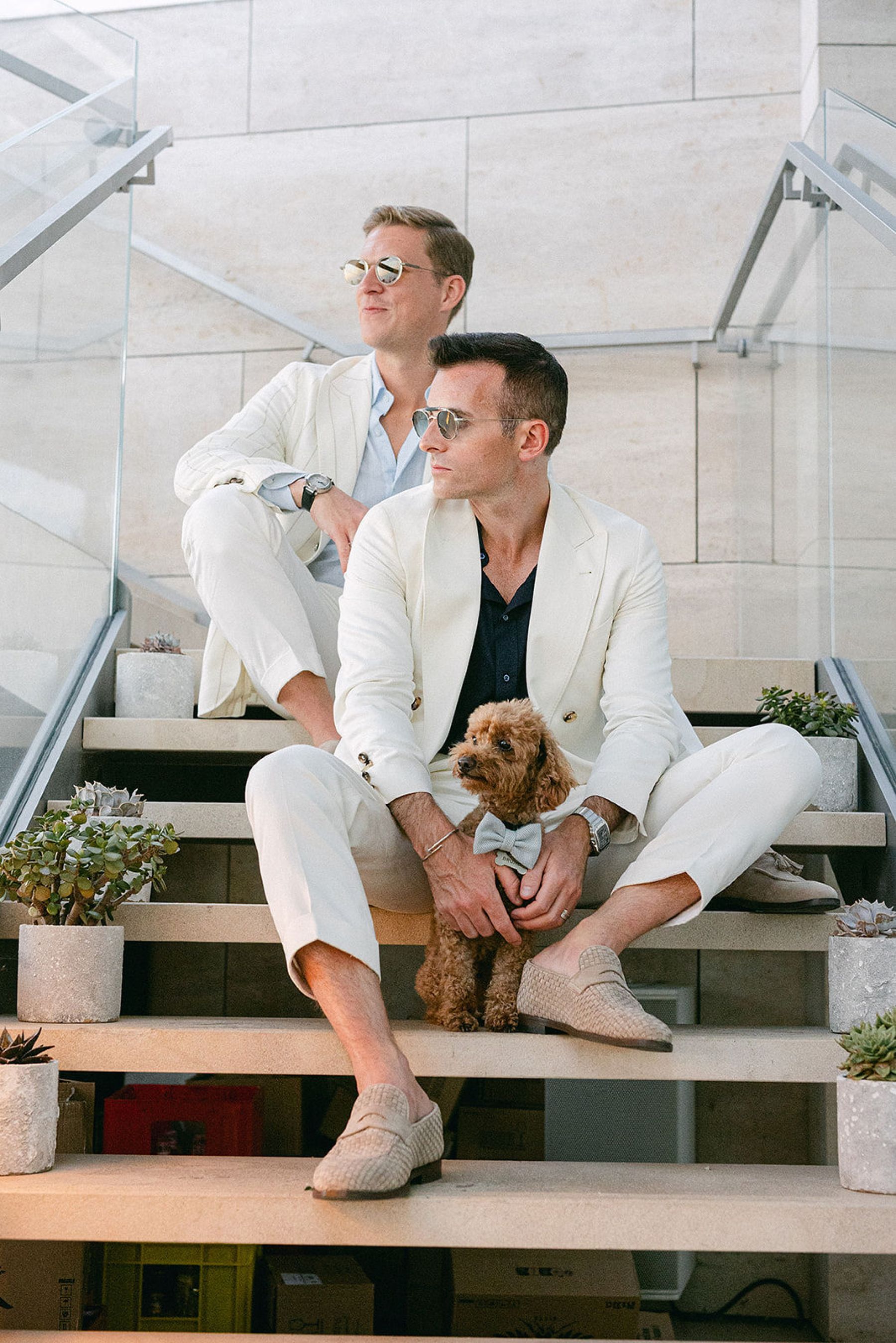 Same City, Seventeen Years Later: Weston &amp; Daniel's Wedding at Maybourne Riviera photo