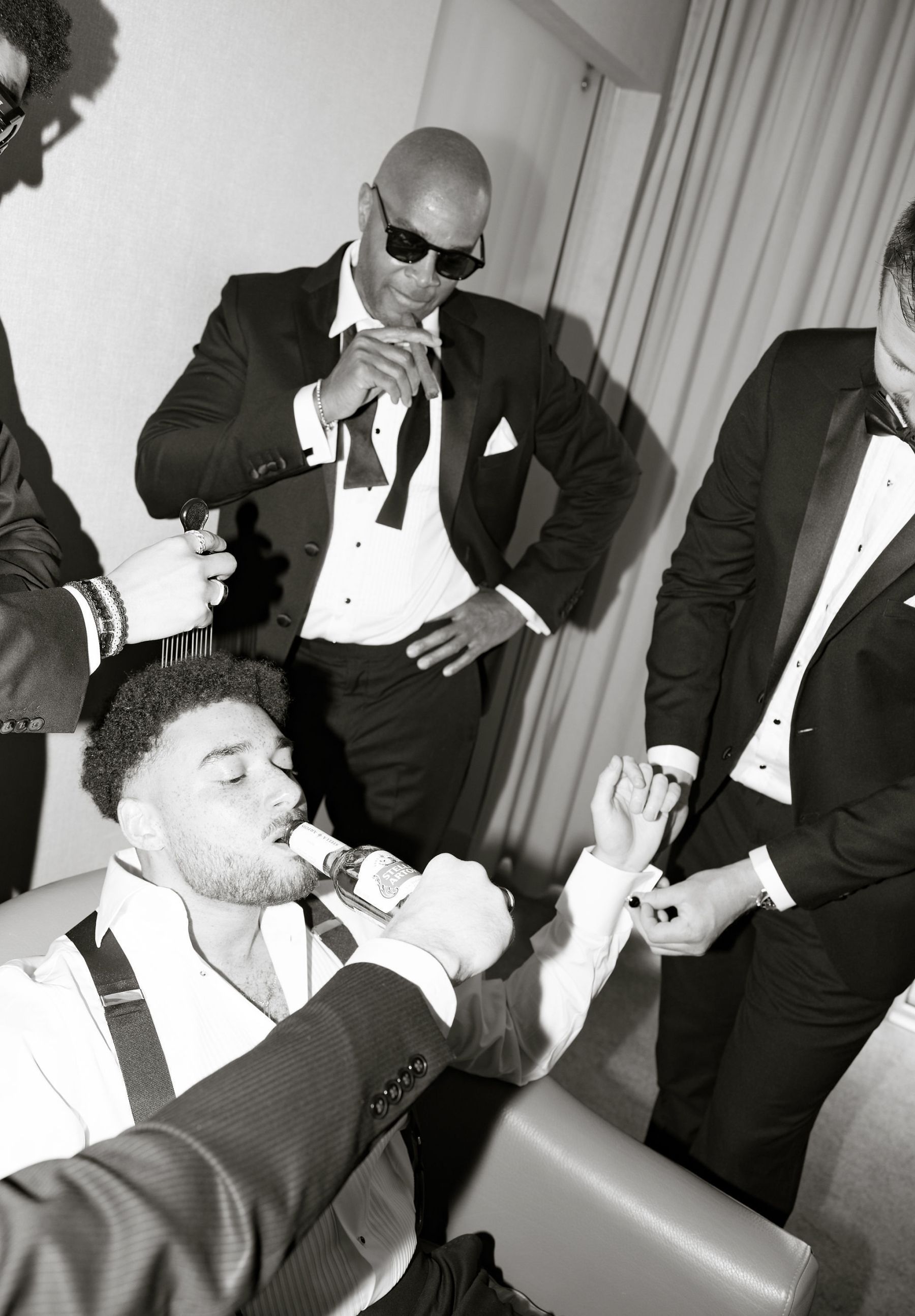 Invisible Strings and Funfetti Cake: Kate &amp; Quintin's Deeply Personal Wedding at Hotel X Toronto photo