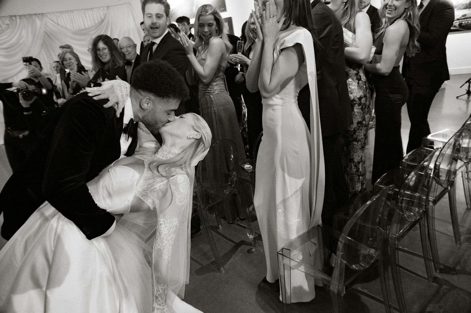 Invisible Strings and Funfetti Cake: Kate &amp; Quintin's Deeply Personal Wedding at Hotel X Toronto photo