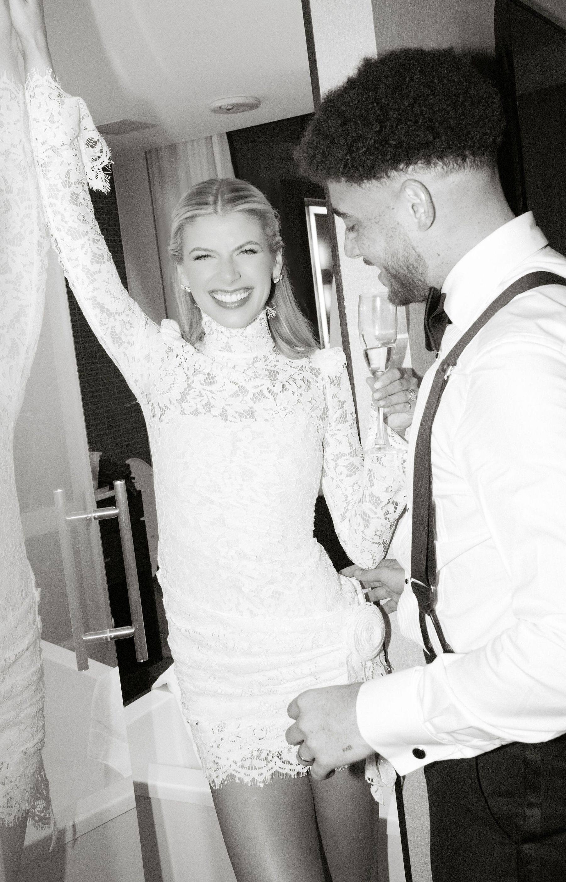 Invisible Strings and Funfetti Cake: Kate &amp; Quintin's Deeply Personal Wedding at Hotel X Toronto photo