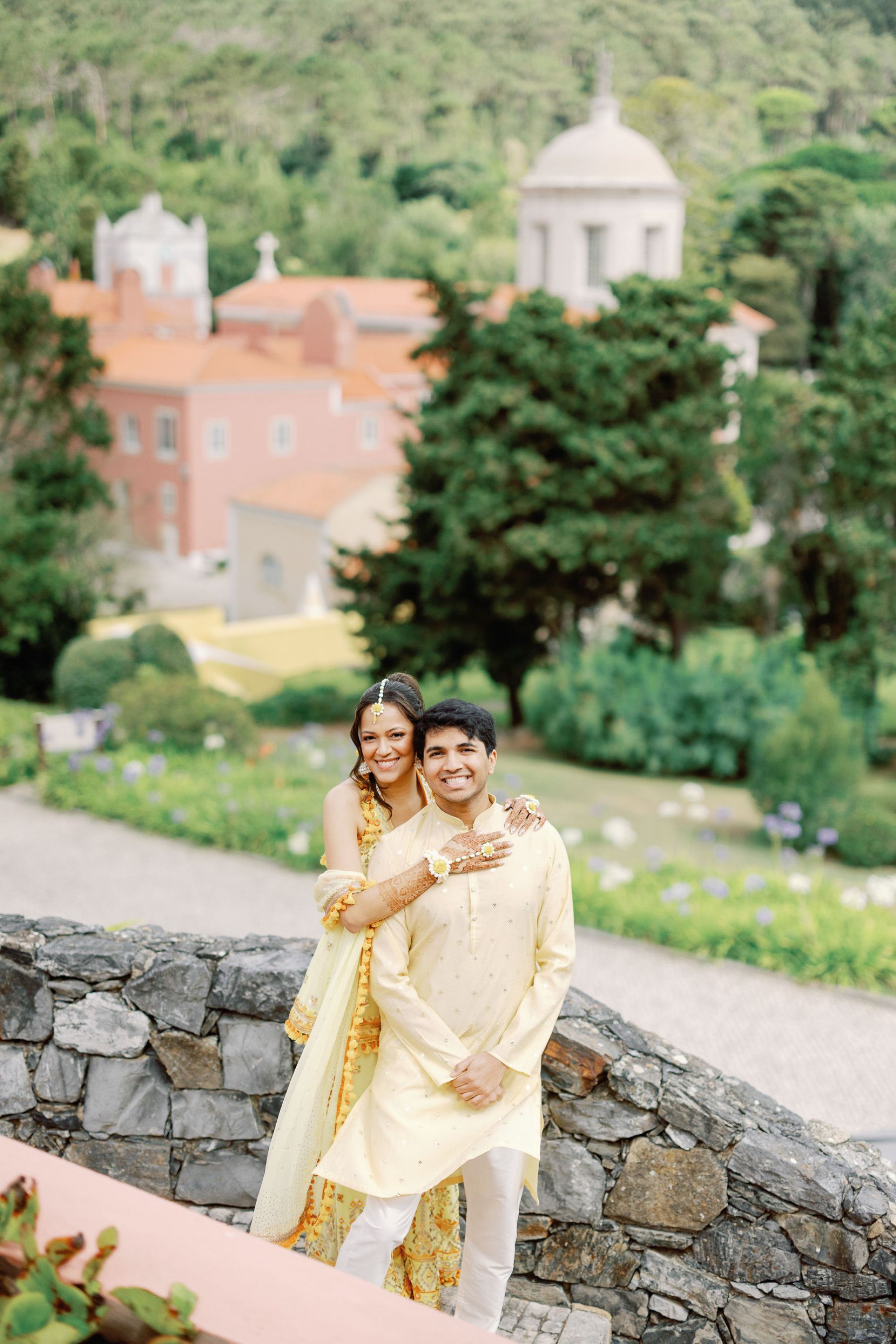 The Rumba, the Red Lehenga, and Rustic Elegance: Anushka &amp; Nitin's Wedding at Penha Longa Resort, Sintra photo