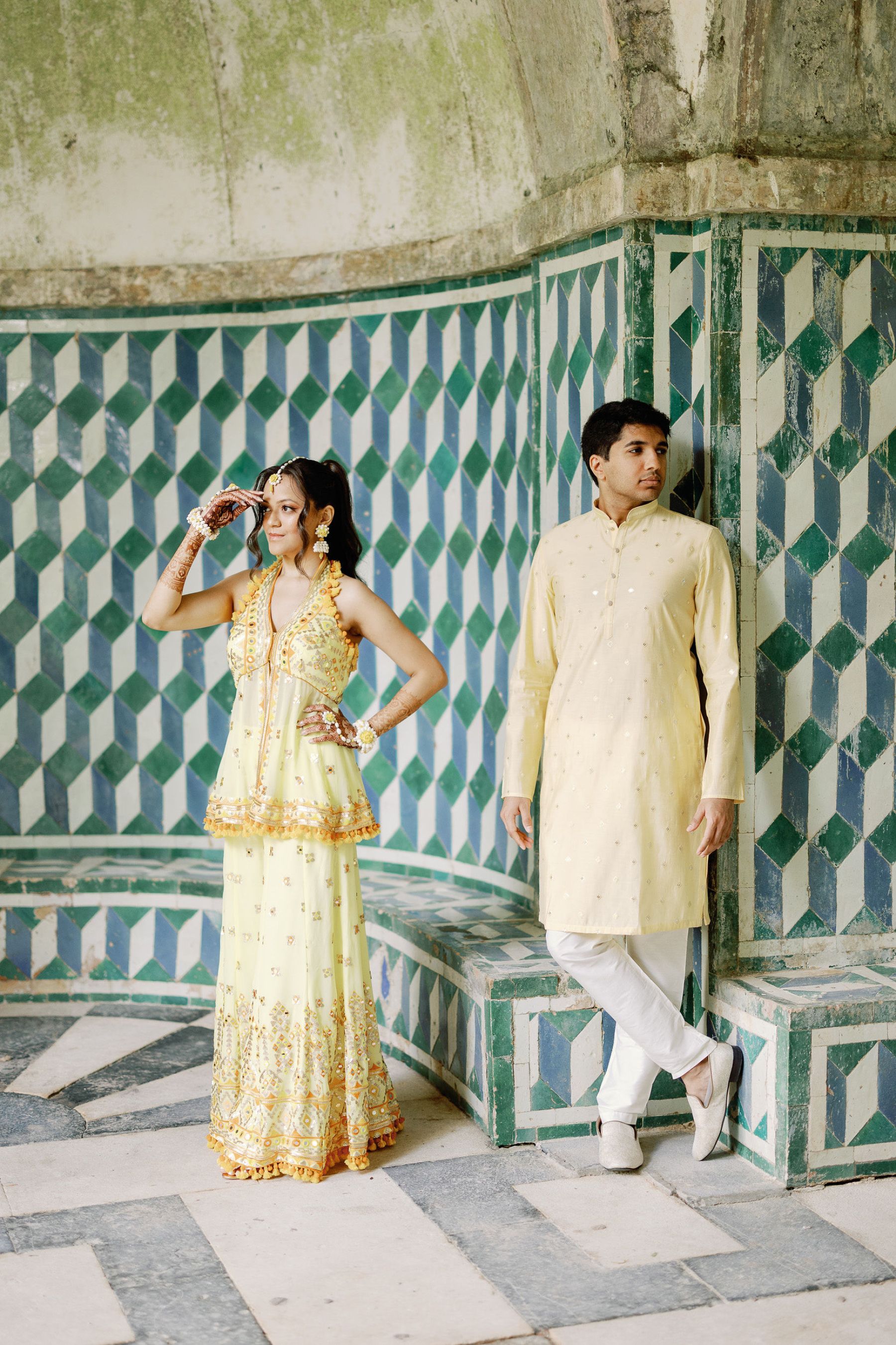 The Rumba, the Red Lehenga, and Rustic Elegance: Anushka &amp; Nitin's Wedding at Penha Longa Resort, Sintra photo