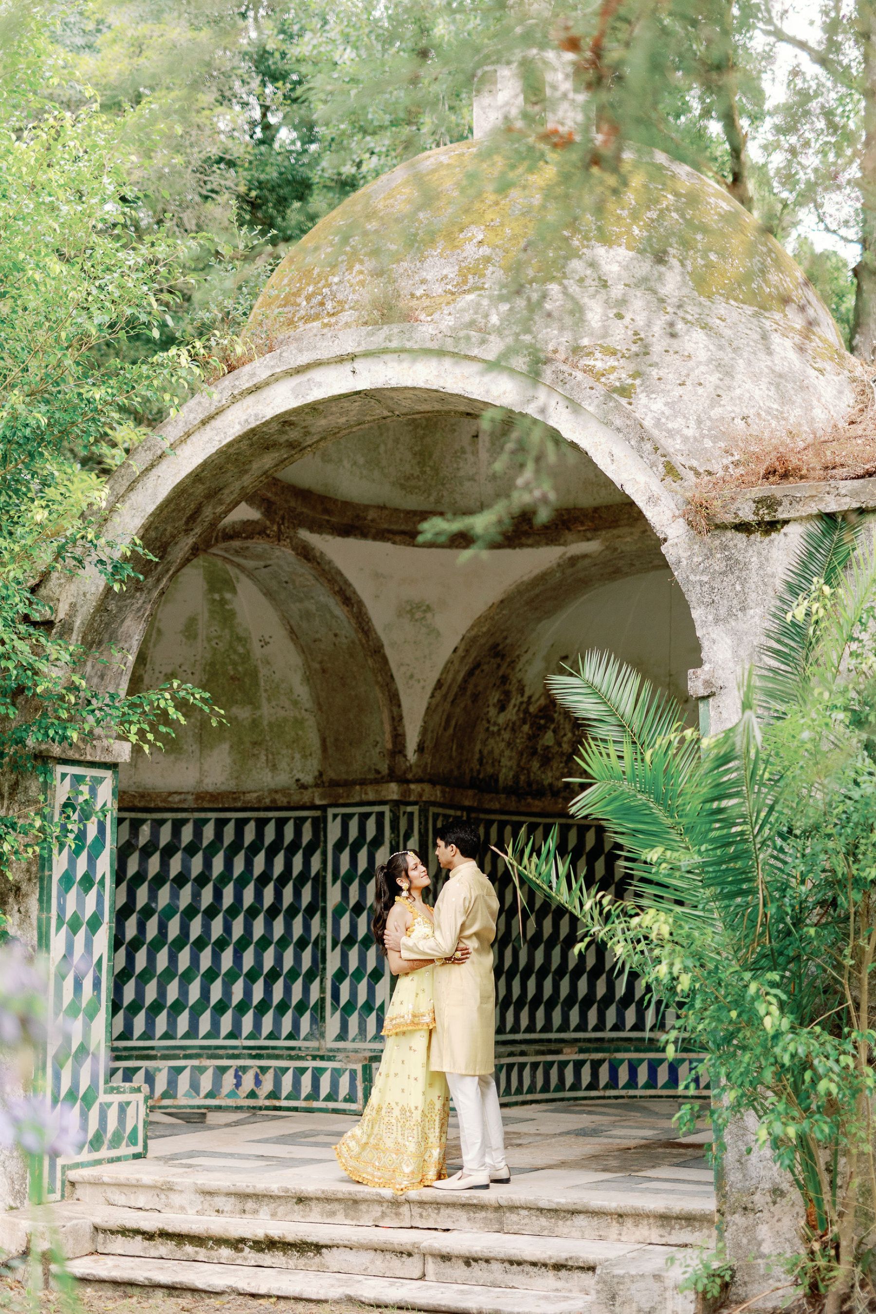 The Rumba, the Red Lehenga, and Rustic Elegance: Anushka &amp; Nitin's Wedding at Penha Longa Resort, Sintra photo