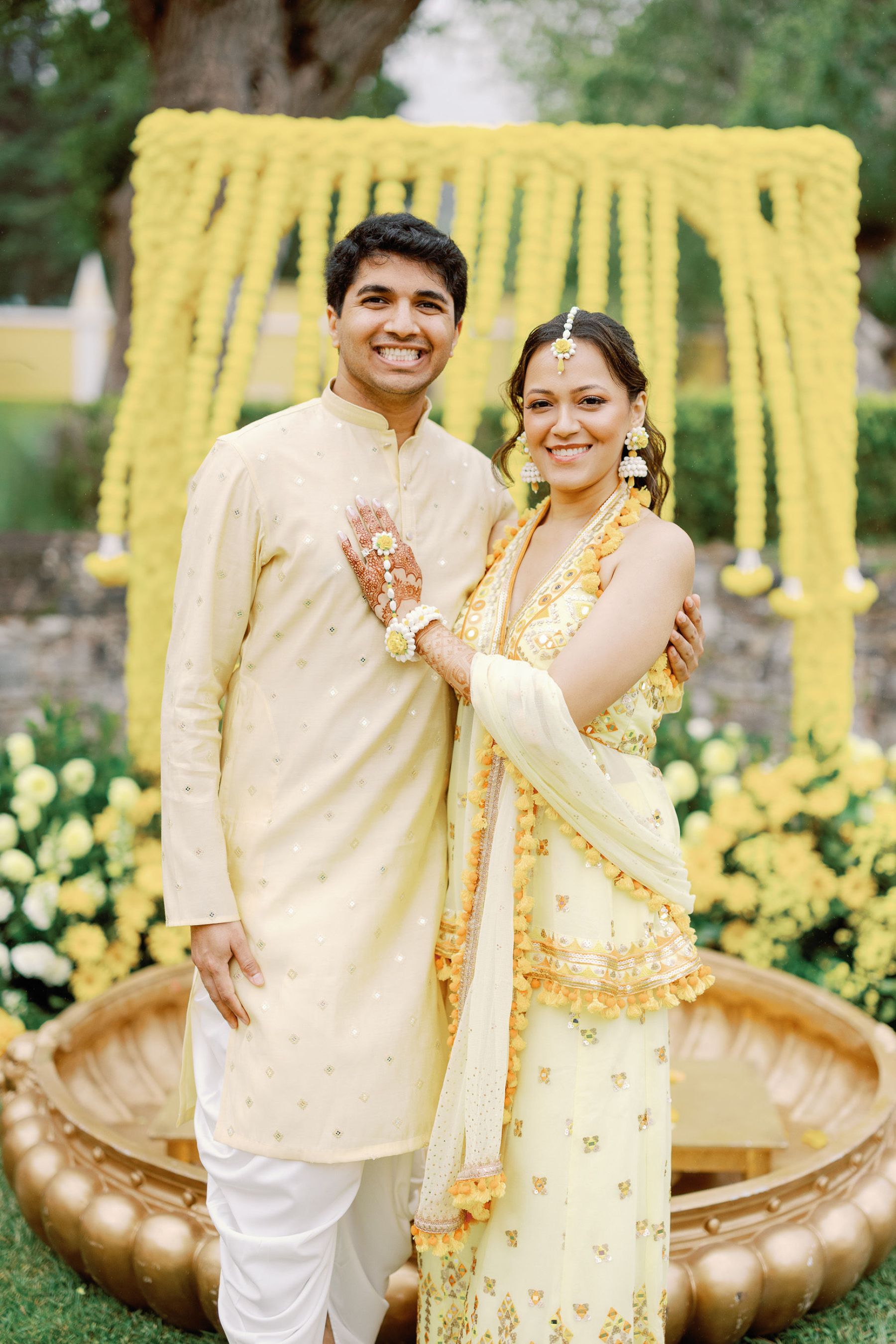 The Rumba, the Red Lehenga, and Rustic Elegance: Anushka &amp; Nitin's Wedding at Penha Longa Resort, Sintra photo