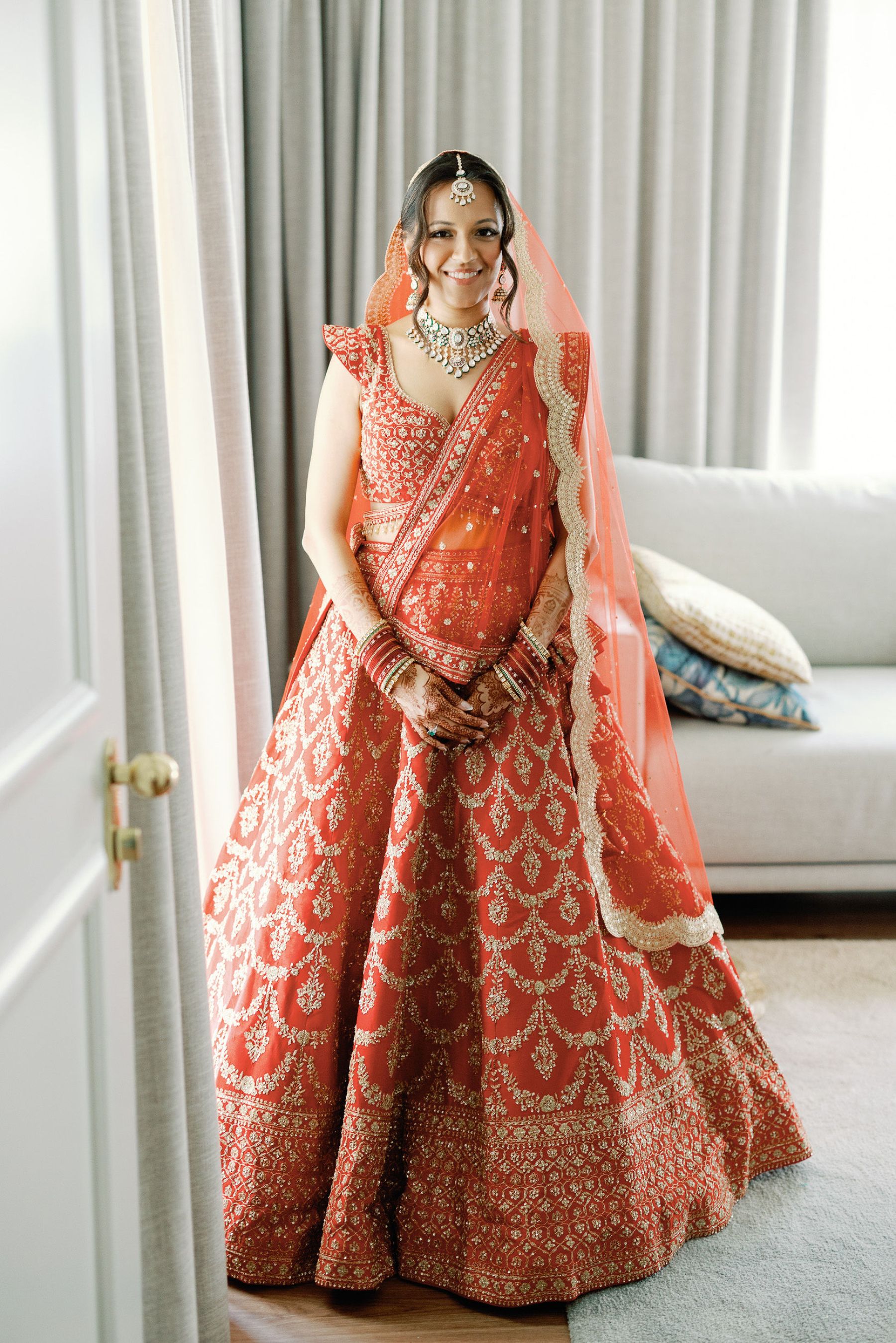 The Rumba, the Red Lehenga, and Rustic Elegance: Anushka &amp; Nitin's Wedding at Penha Longa Resort, Sintra photo