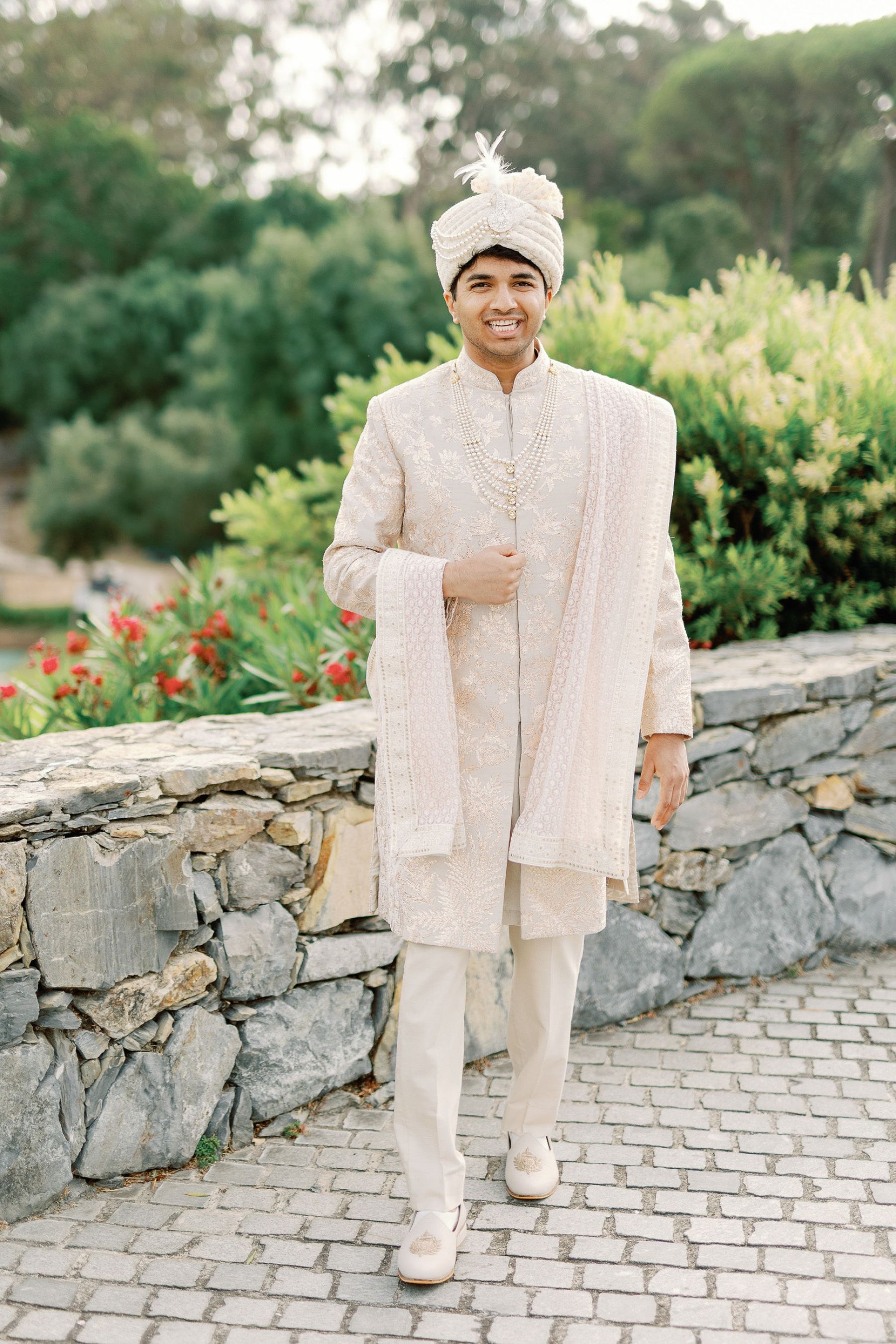 The Rumba, the Red Lehenga, and Rustic Elegance: Anushka &amp; Nitin's Wedding at Penha Longa Resort, Sintra photo