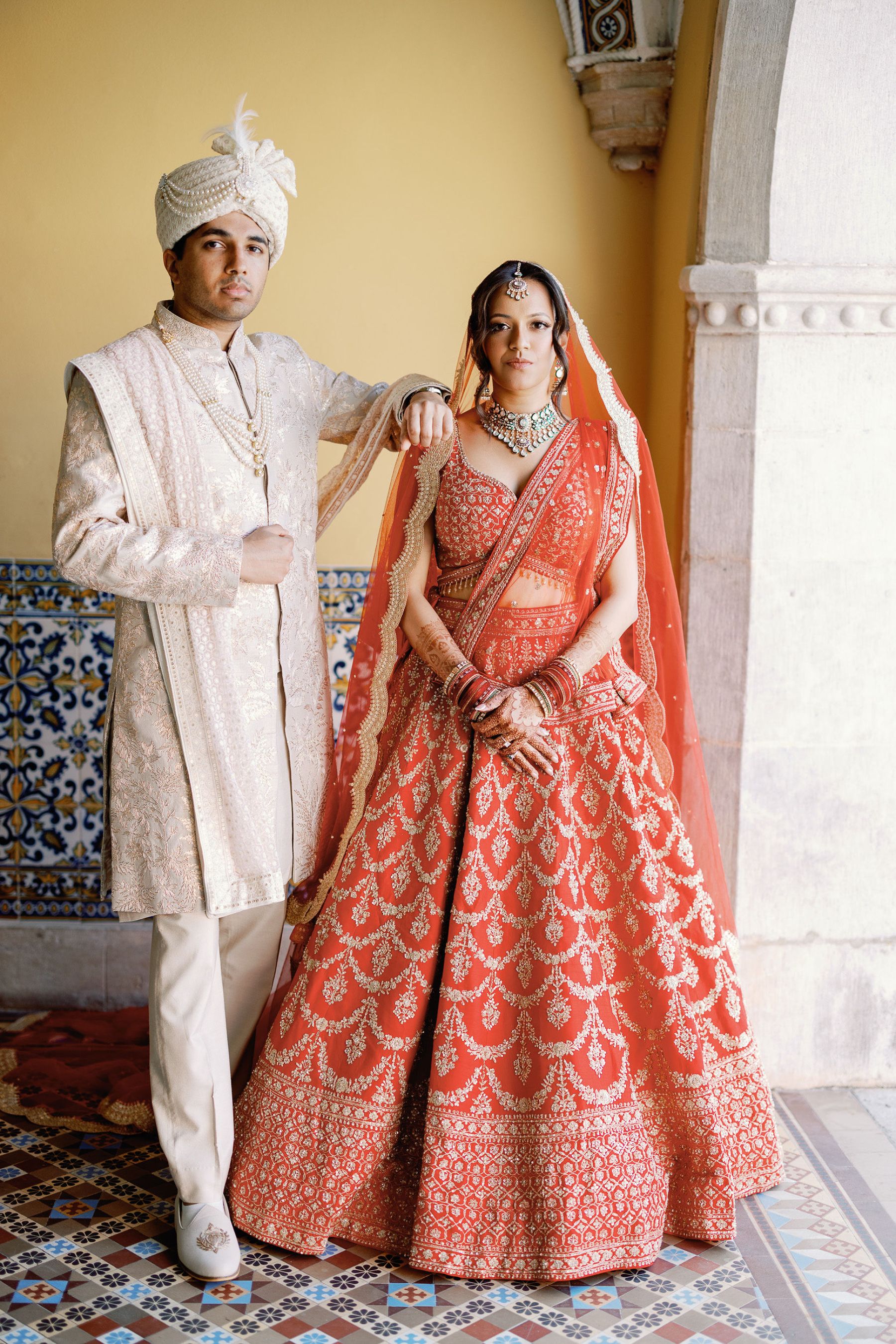 The Rumba, the Red Lehenga, and Rustic Elegance: Anushka &amp; Nitin's Wedding at Penha Longa Resort, Sintra photo