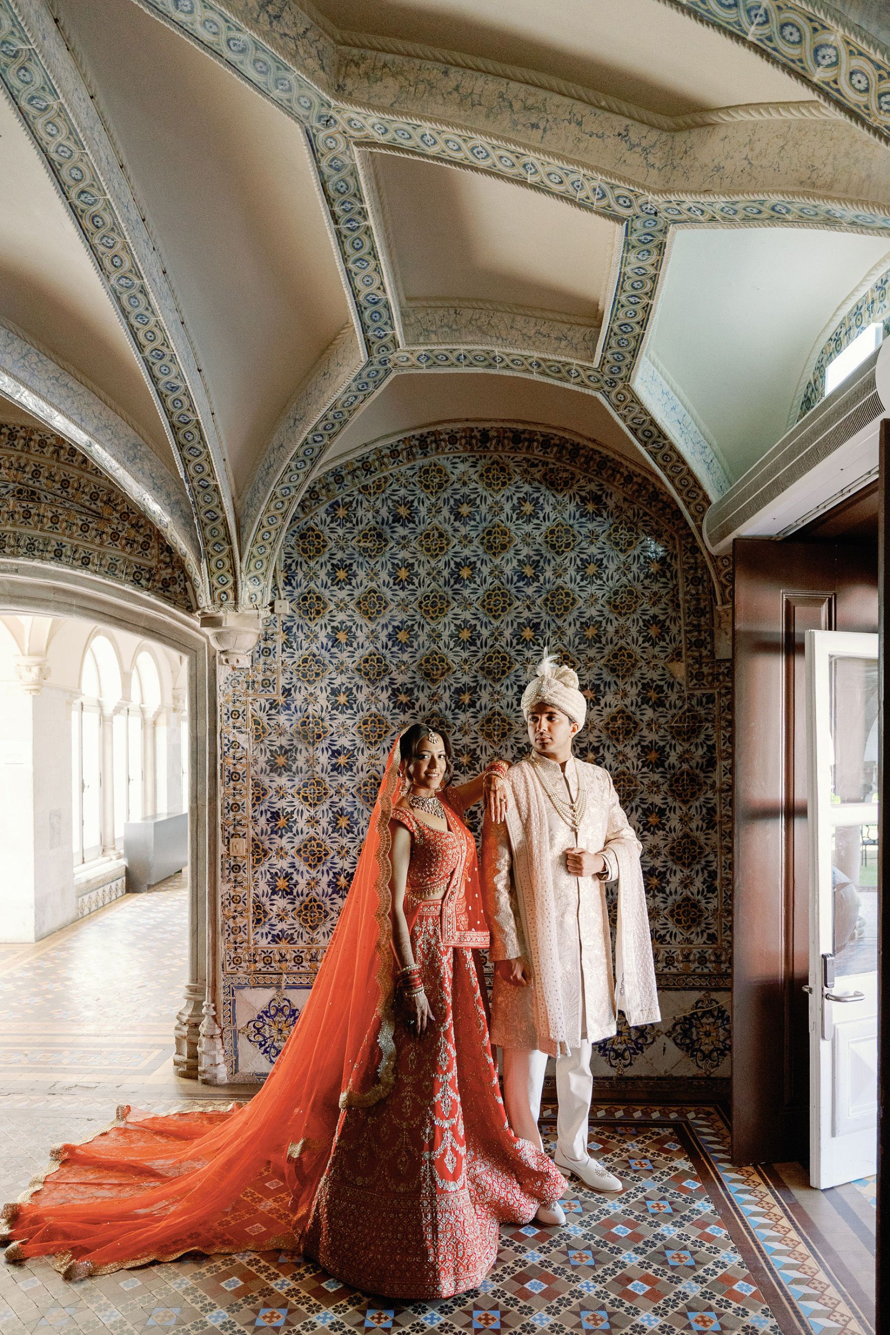 The Rumba, the Red Lehenga, and Rustic Elegance: Anushka &amp; Nitin's Wedding at Penha Longa Resort, Sintra photo