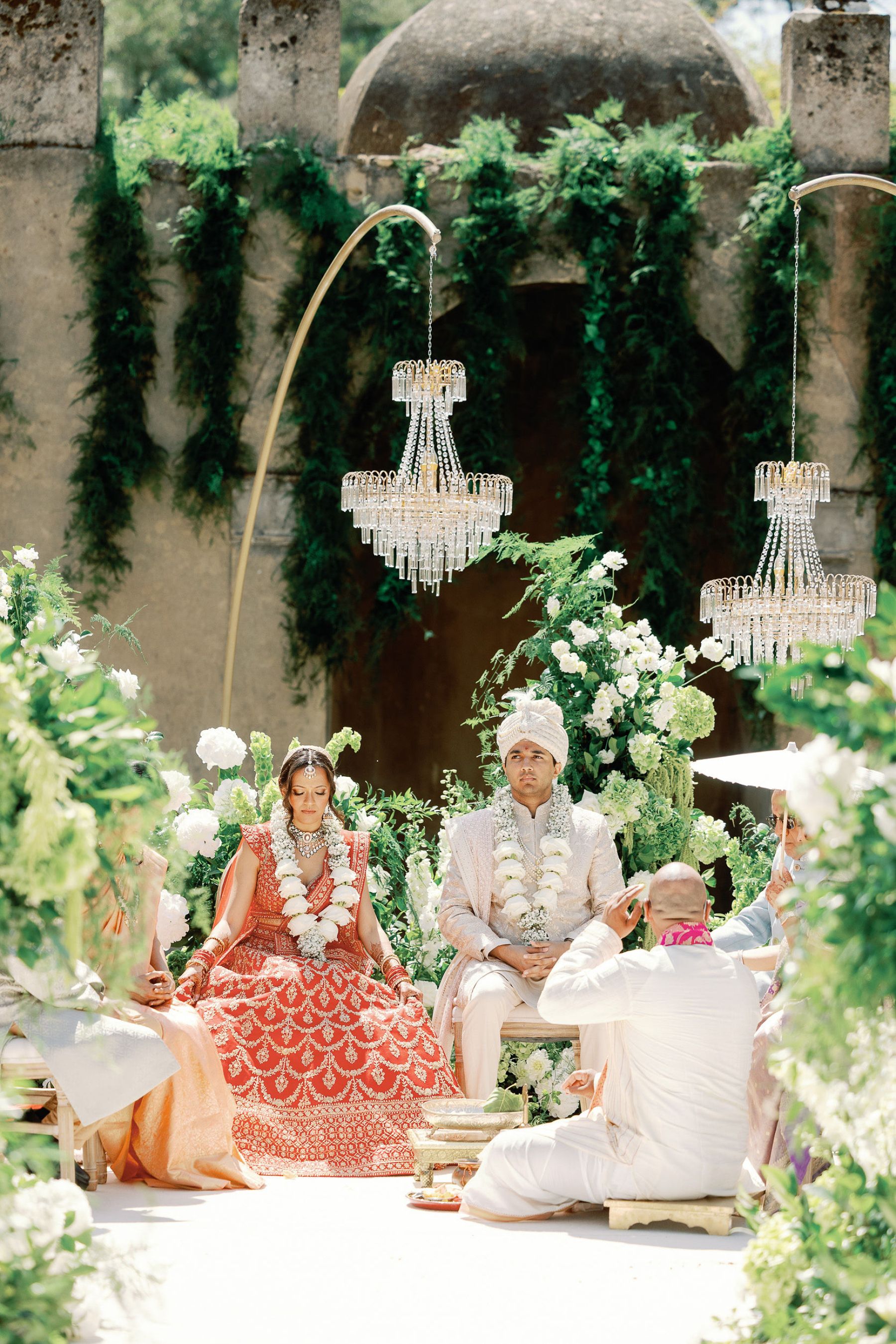 The Rumba, the Red Lehenga, and Rustic Elegance: Anushka &amp; Nitin's Wedding at Penha Longa Resort, Sintra photo