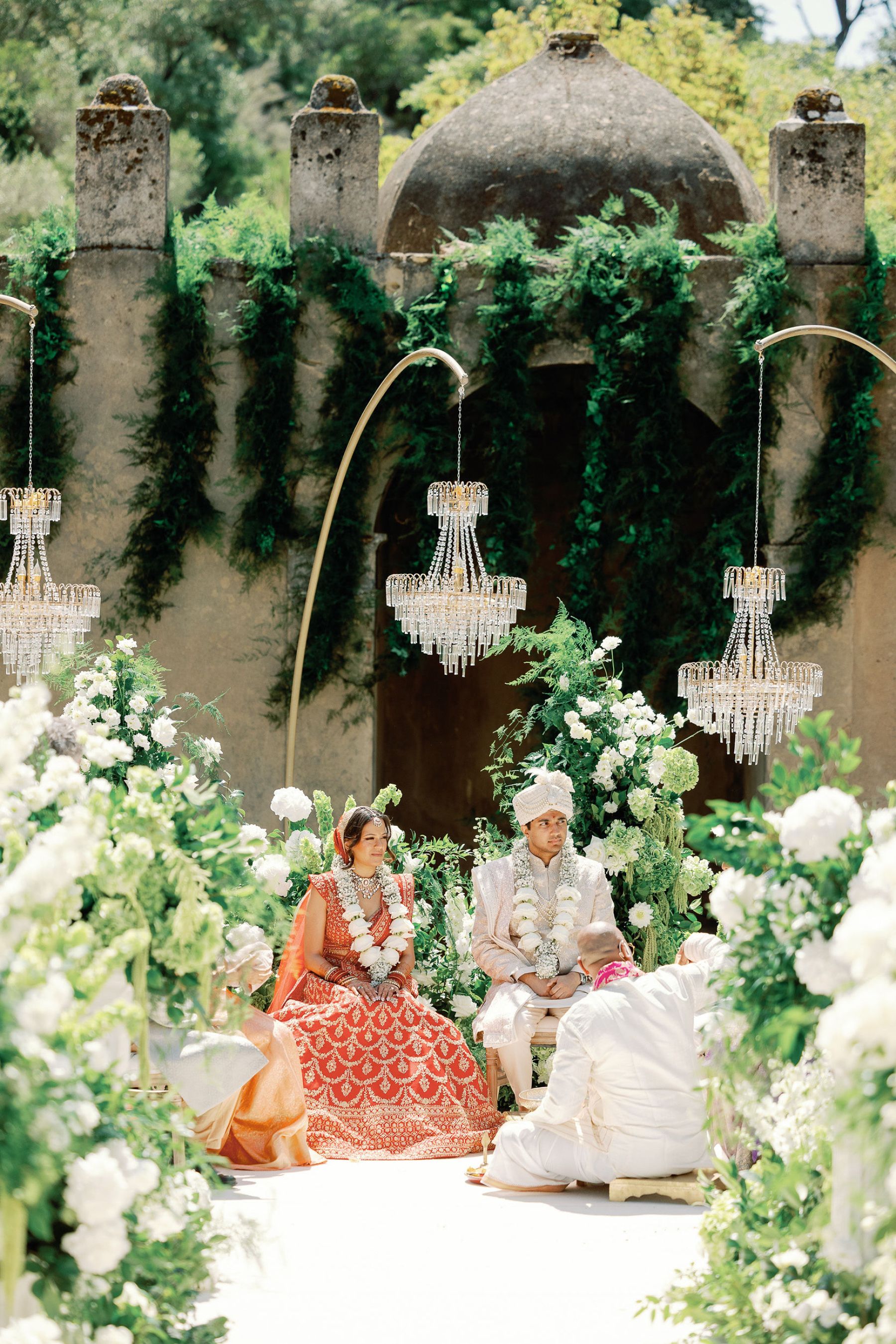The Rumba, the Red Lehenga, and Rustic Elegance: Anushka &amp; Nitin's Wedding at Penha Longa Resort, Sintra photo